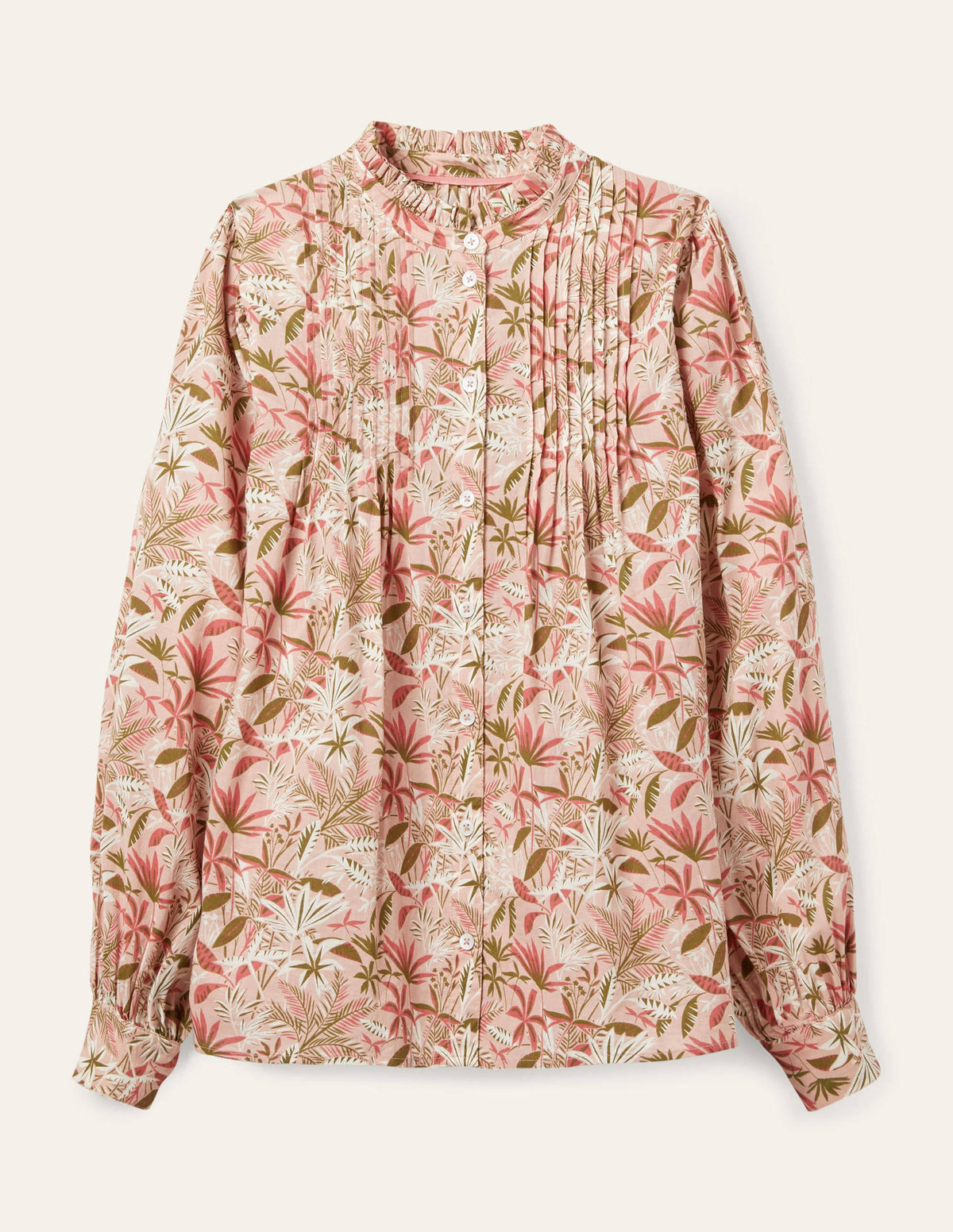 Miranda Bluse-Milchshake, Tropenpalme - Image 7