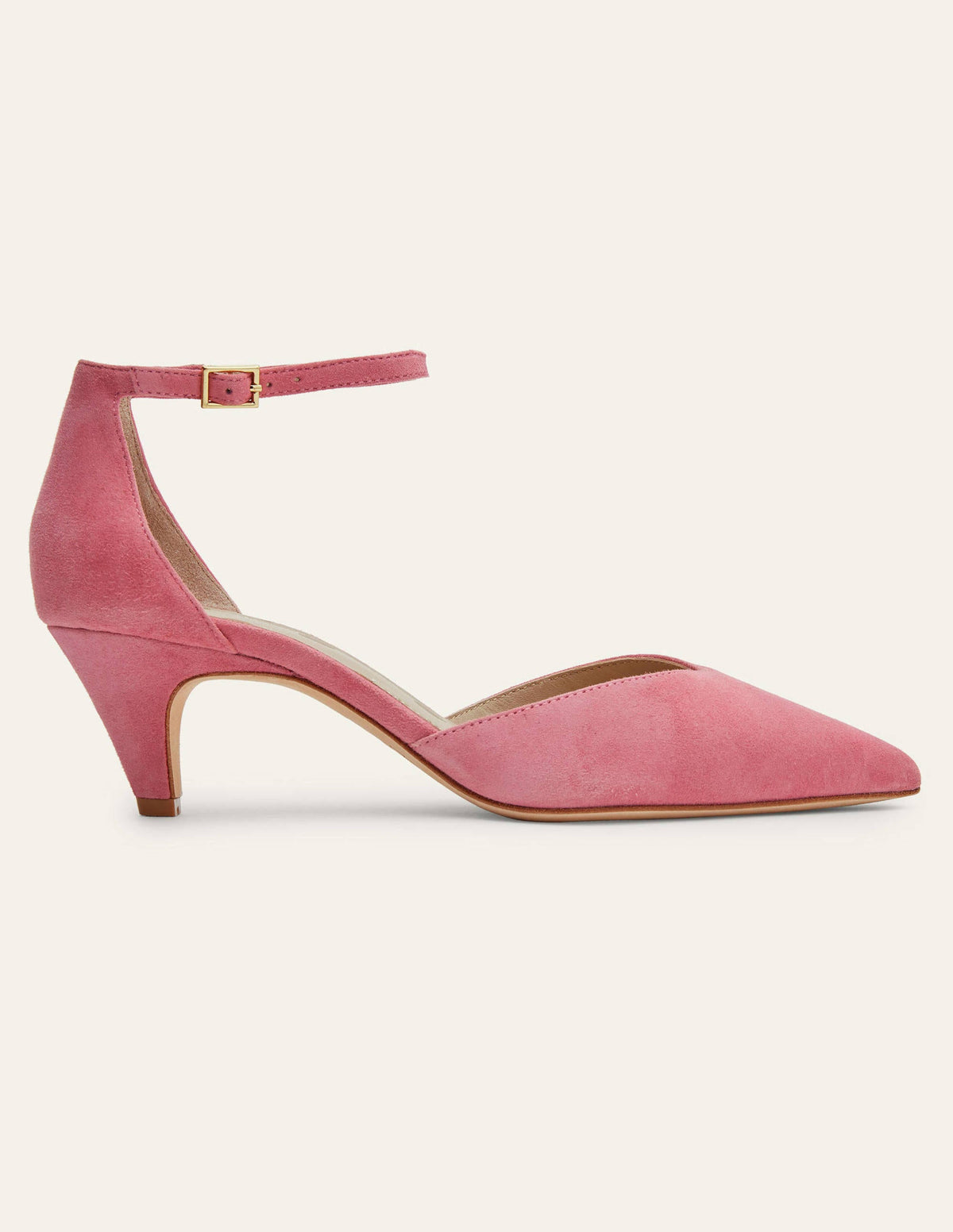 Pumps mit Knöchelriemen-Graurosa-2
