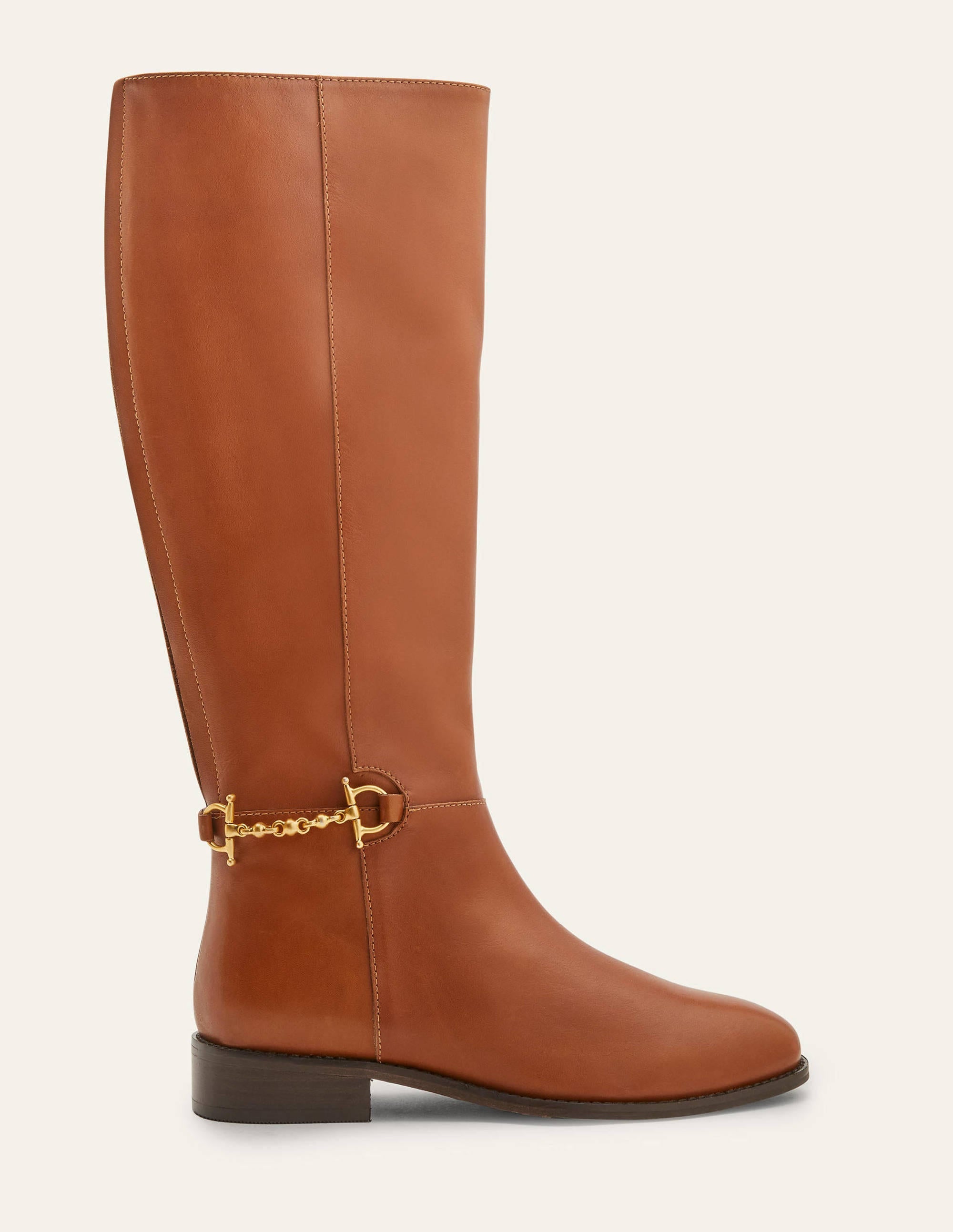 Reitstiefel mit Trense-Dunkelbraun - Image 2