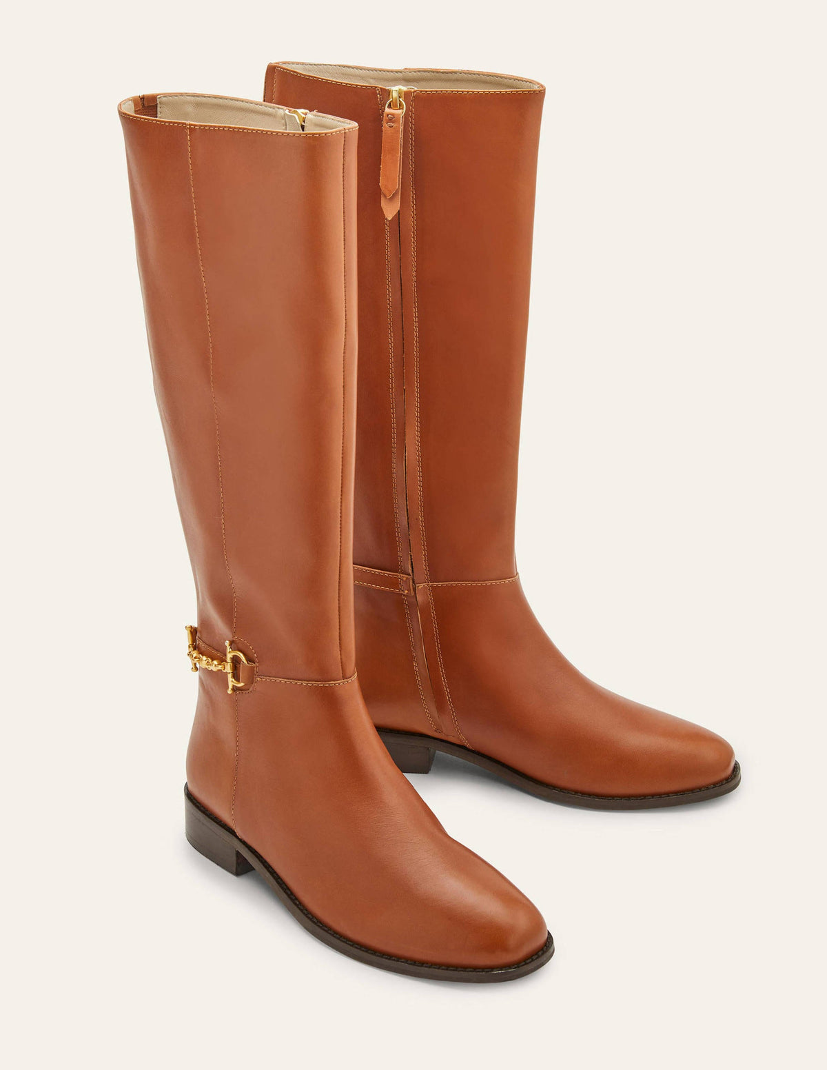 Reitstiefel mit Trense-Dunkelbraun - Image 3