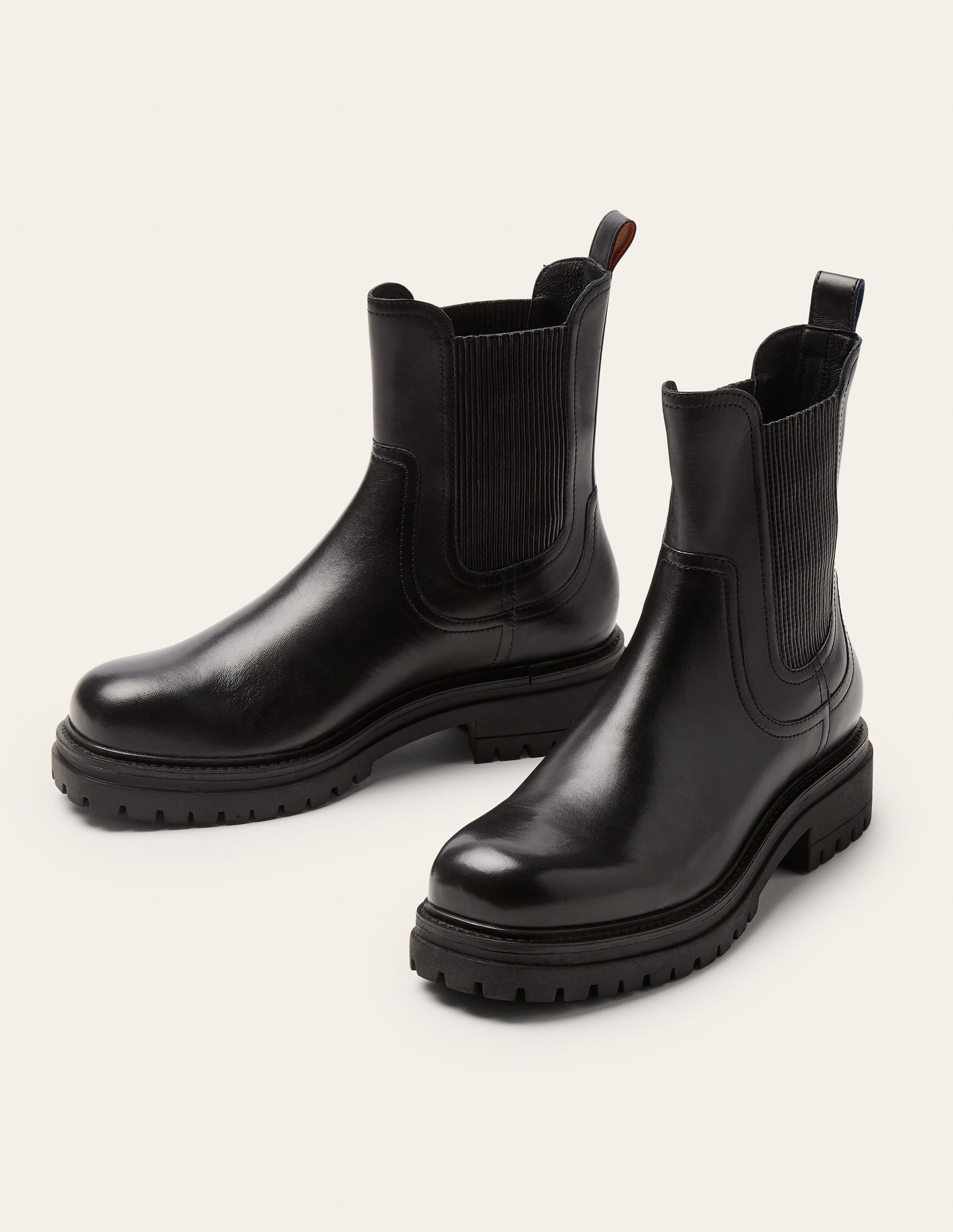 Robuste Chelsea-Boots-Schwarz - Image 2
