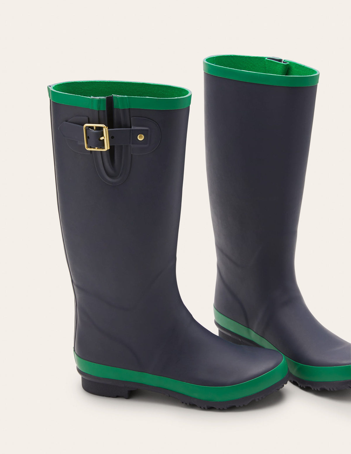 Gummistiefel-Navy/Schottengrün - Image 2