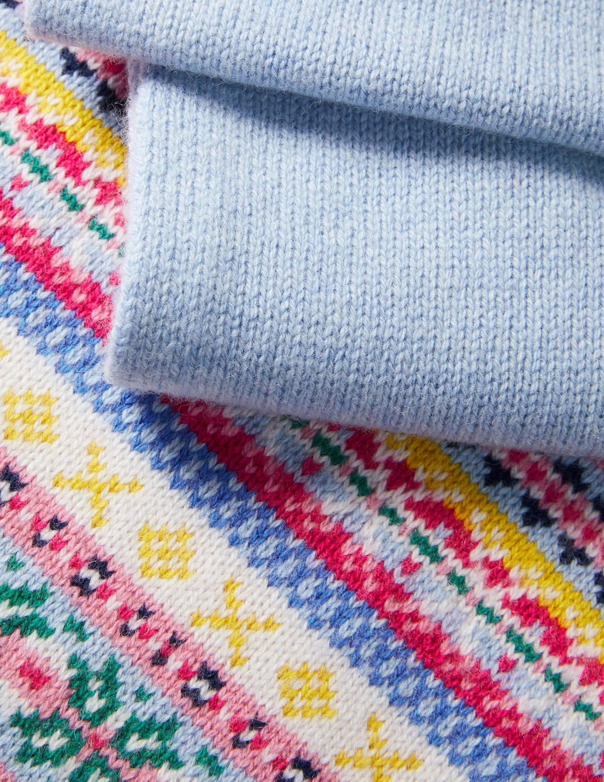 Fair Isle Scarf-Frost-2