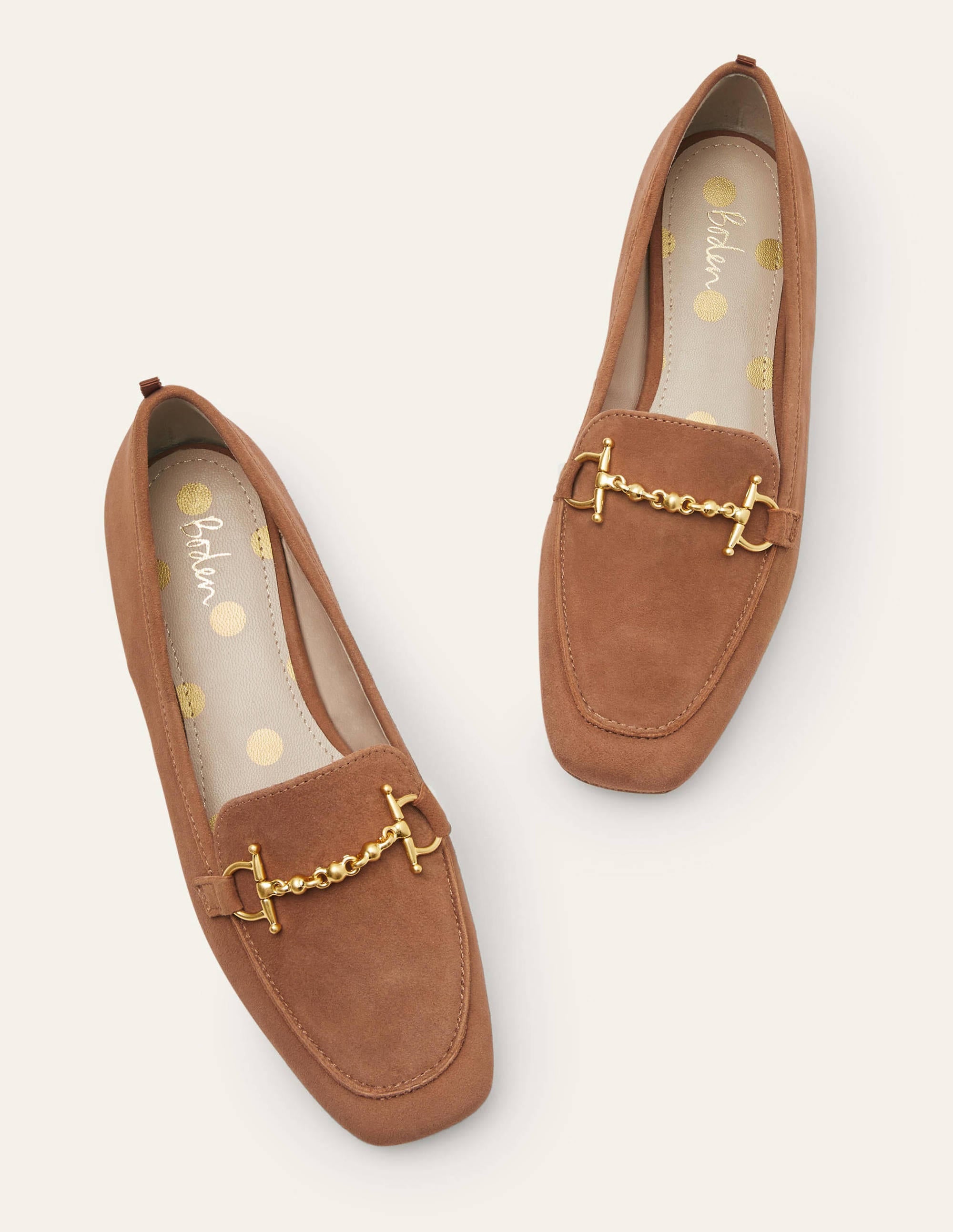 Snaffle Loafers-Tan Suede - Image 3