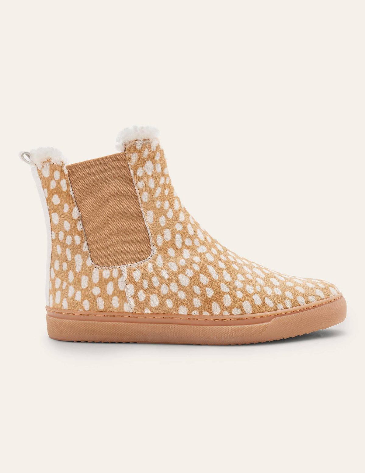 Bottines chelsea en peau de mouton-Cerf-2