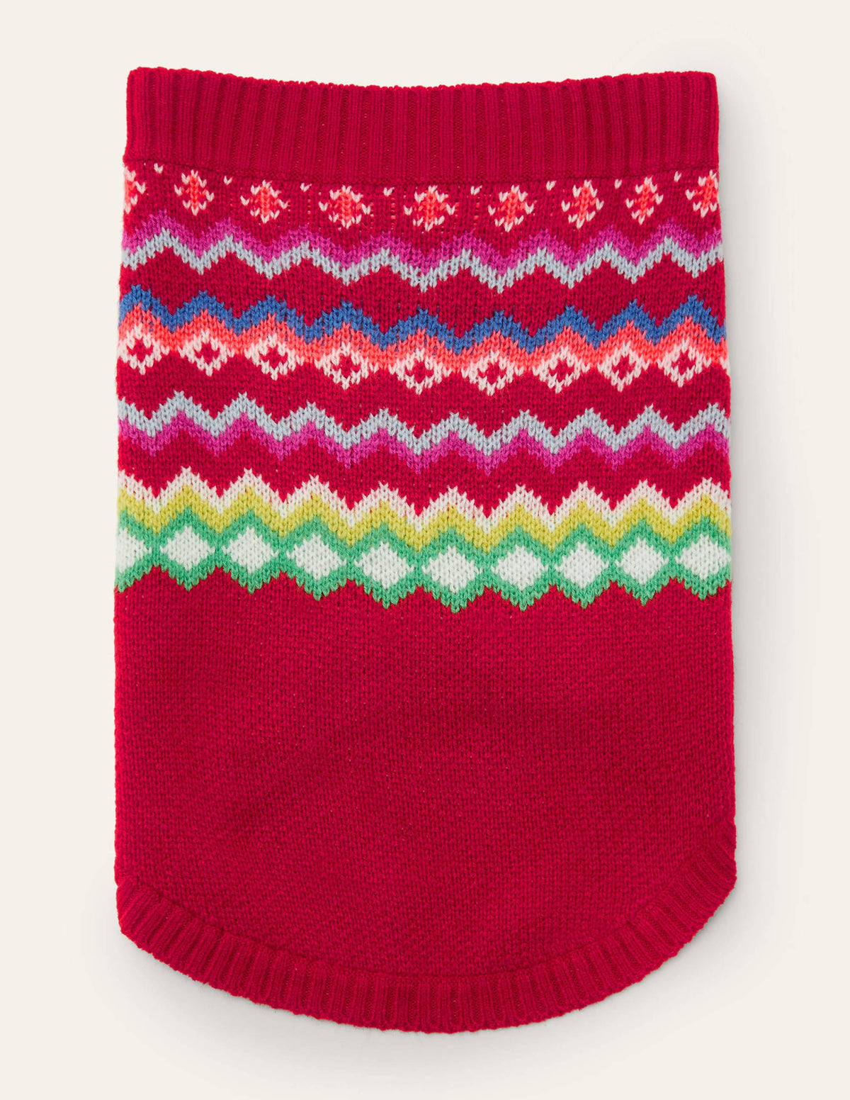 Fair-Isle-Hundepullover-Rockabilly-Rot - Image 2