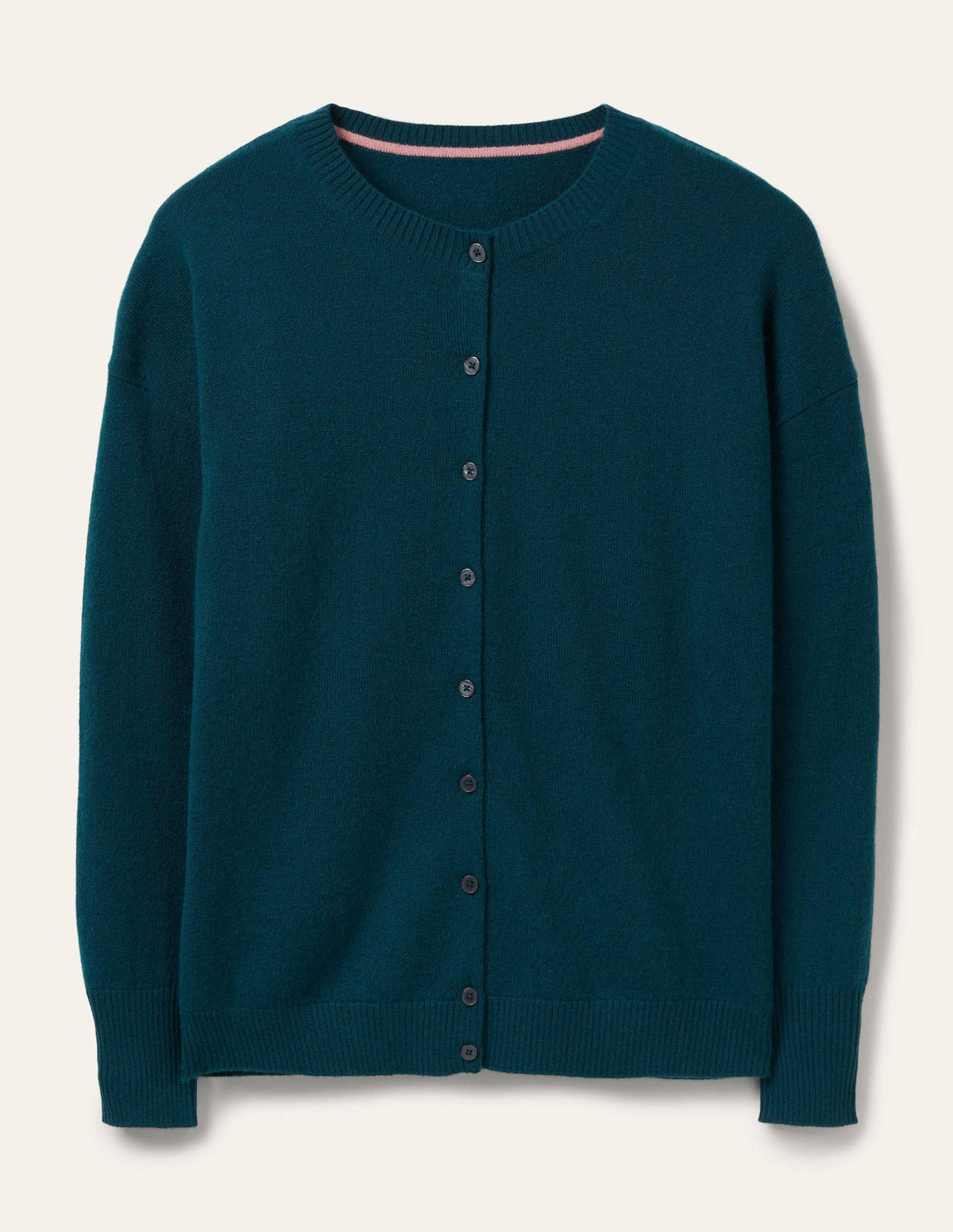 Bequemer Kaschmircardigan-Jadegrün - Image 5