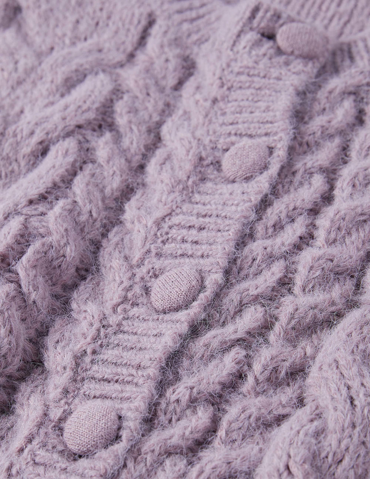 Claire Cardigan-Violett/Opalgrün - Image 5