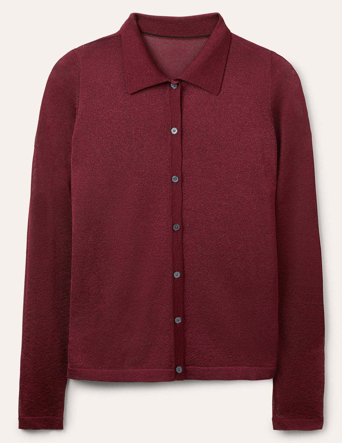Knitted Sparkle Shirt-Pom Pom Metallic - Image 7