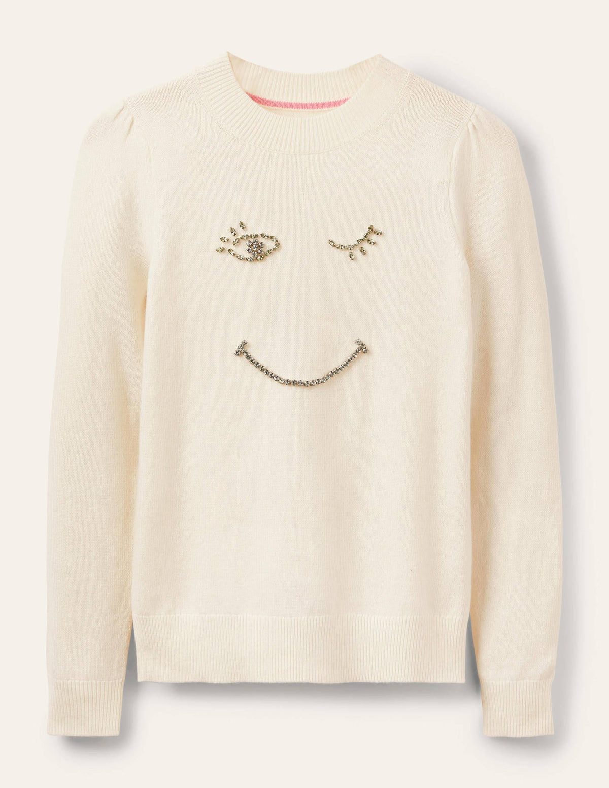 Felicity Verzierter Pullover-Naturweiß-6