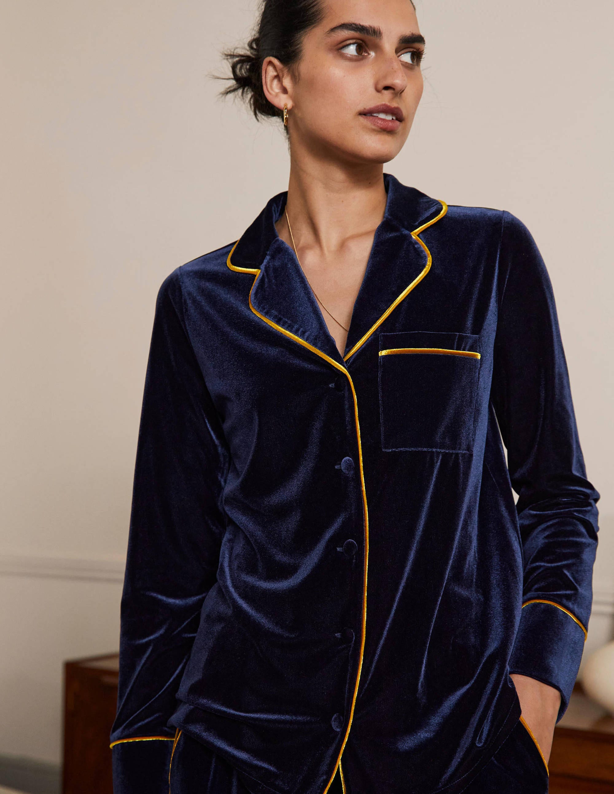 Zena Hemd-Marineblau - Image 4