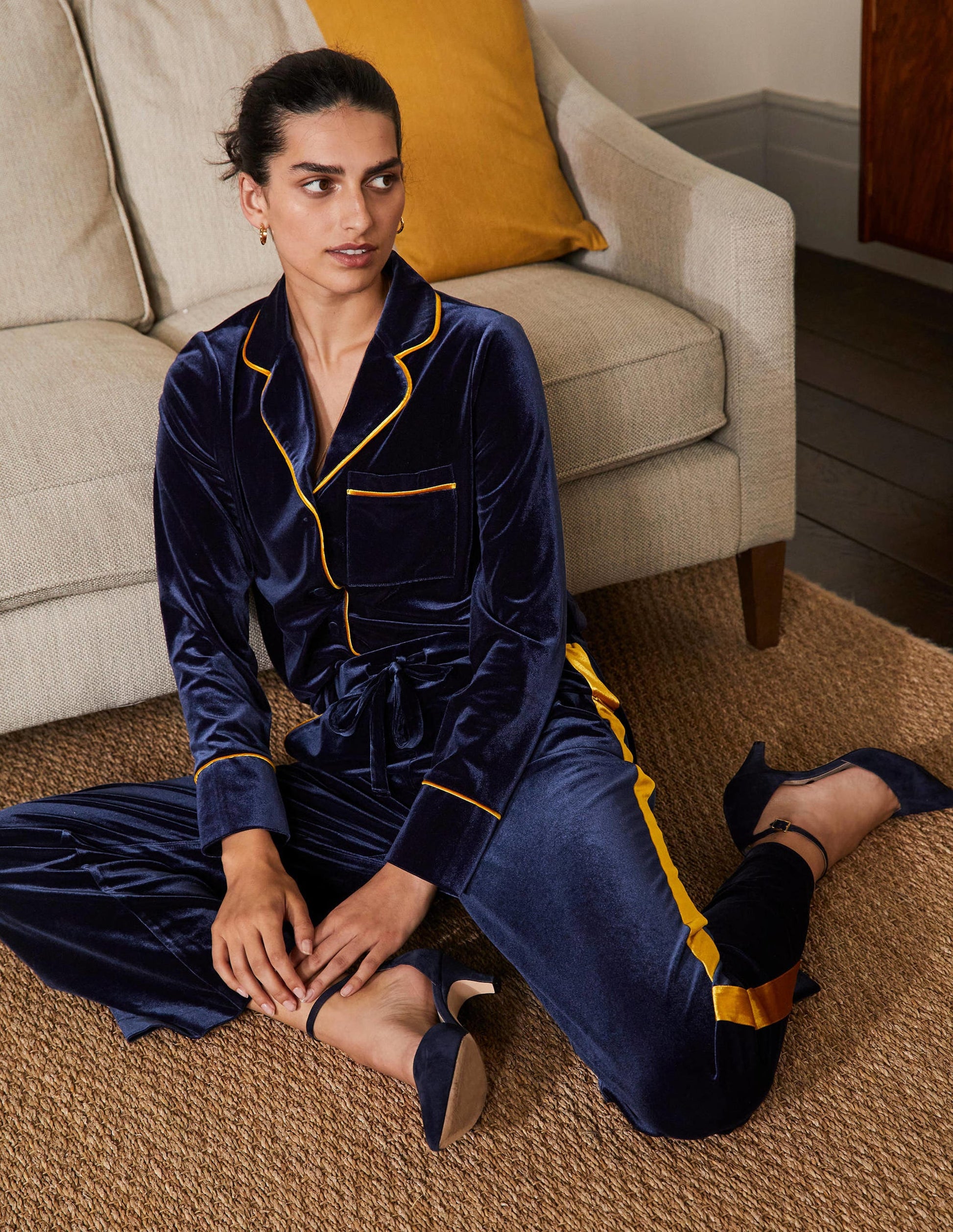 Pantalon Zena-Bleu marine-1