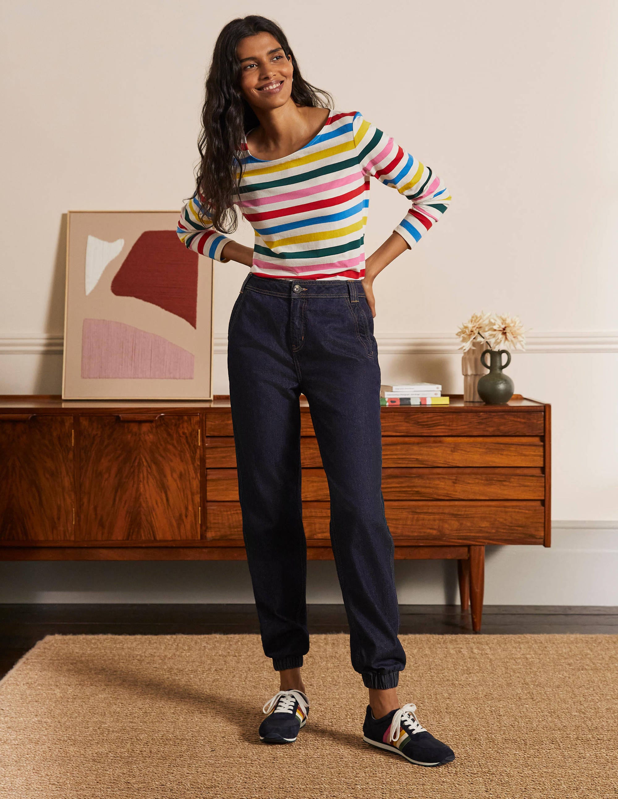 Pantalon chino Gowrie-Indigo - Image 1