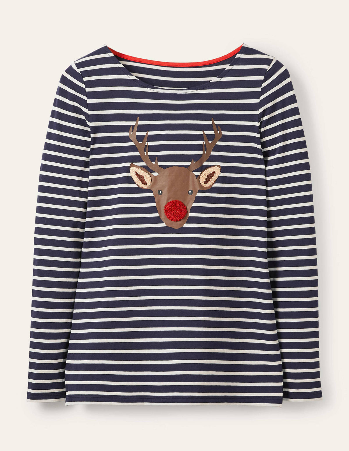 Statement Breton-Navy/ Ivory Reindeer Placement-5