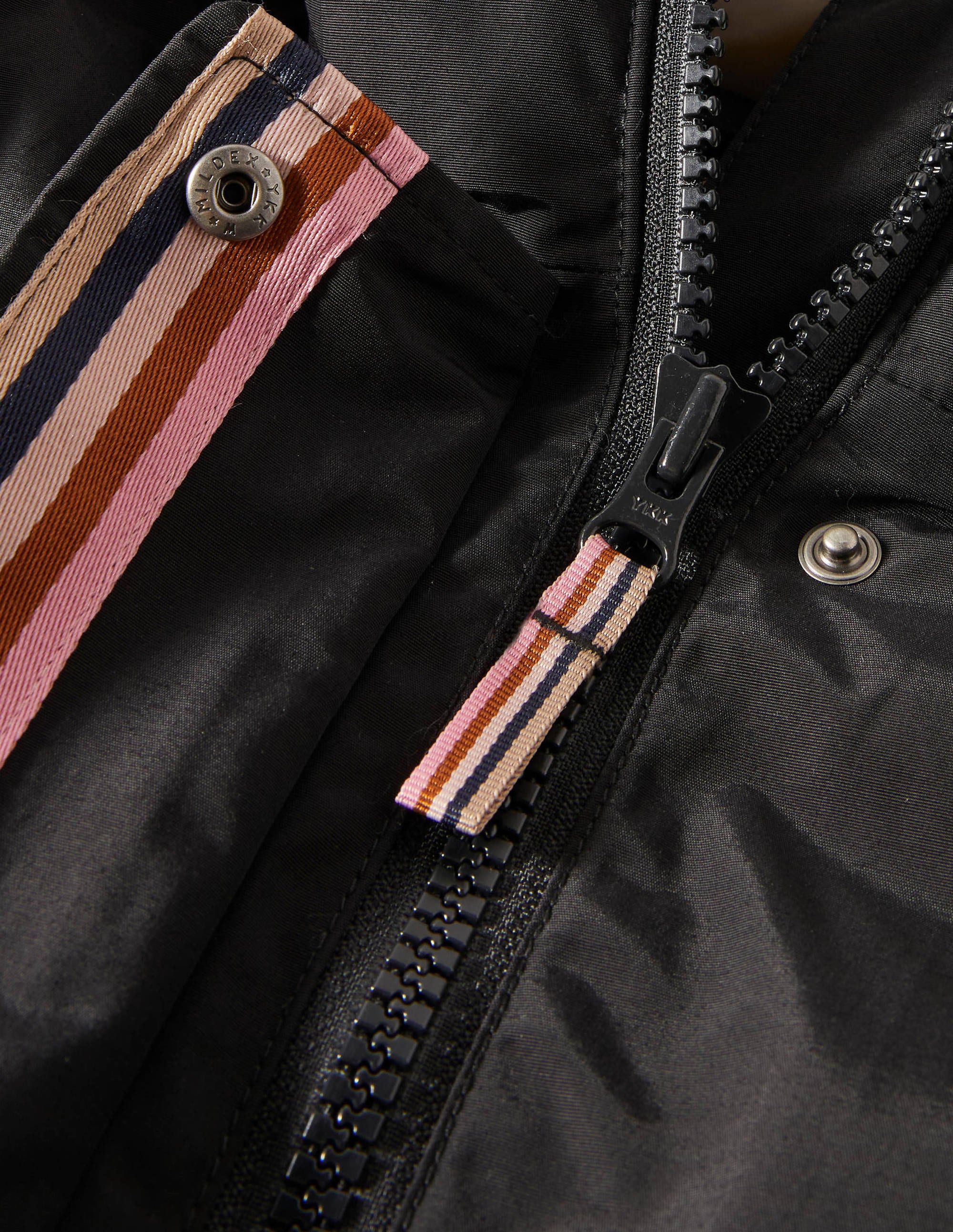 Orkney Wattierter Parka-Schwarz - Image 5