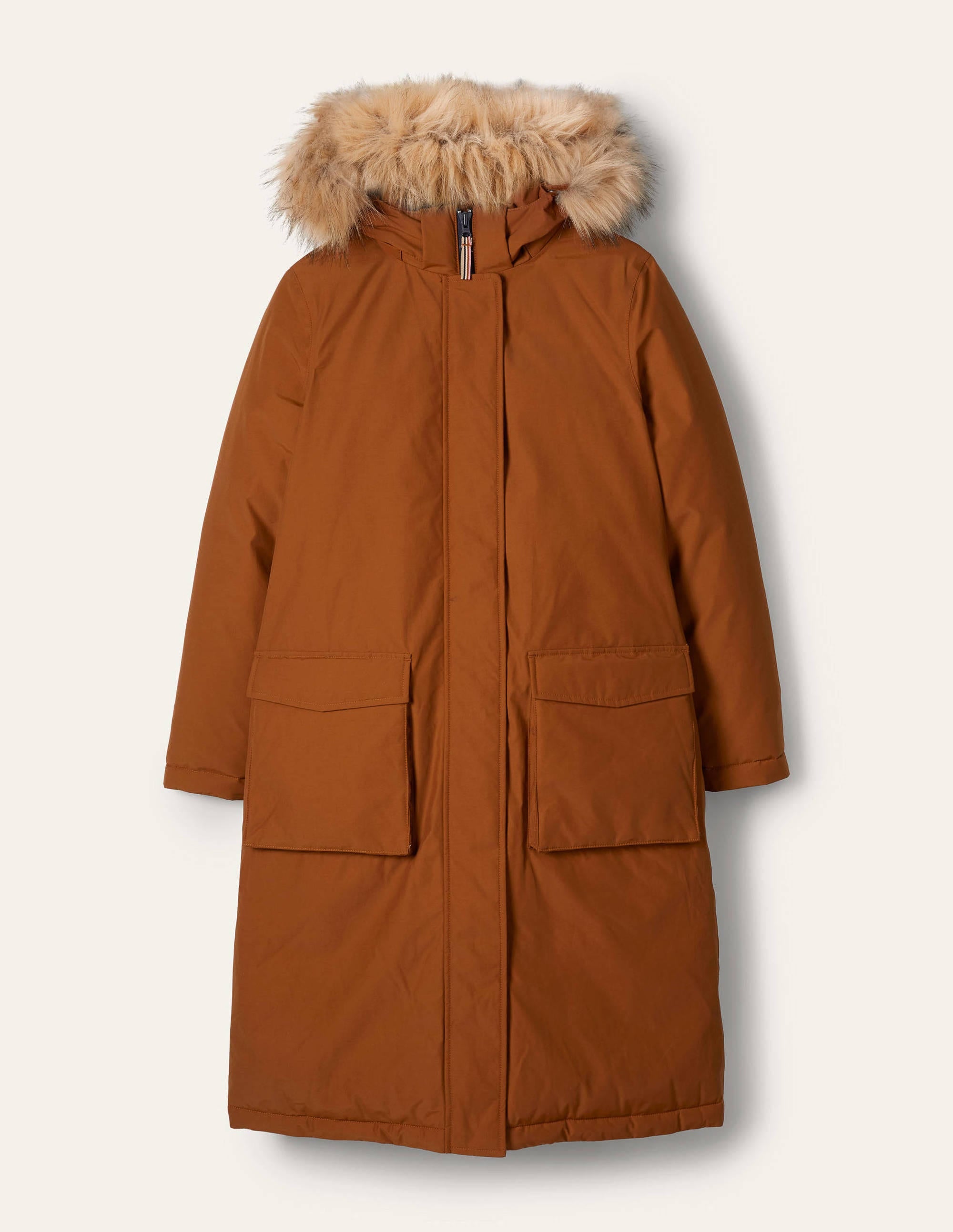 Orkney Wattierter Parka-Lebkuchenbraun - Image 6