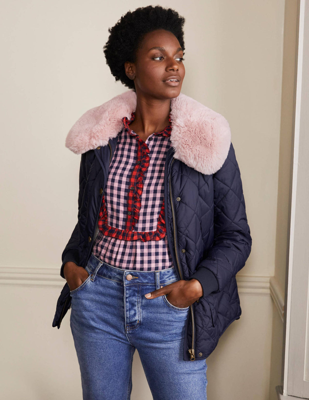 Hollie Jacke-Marineblau - Image 6