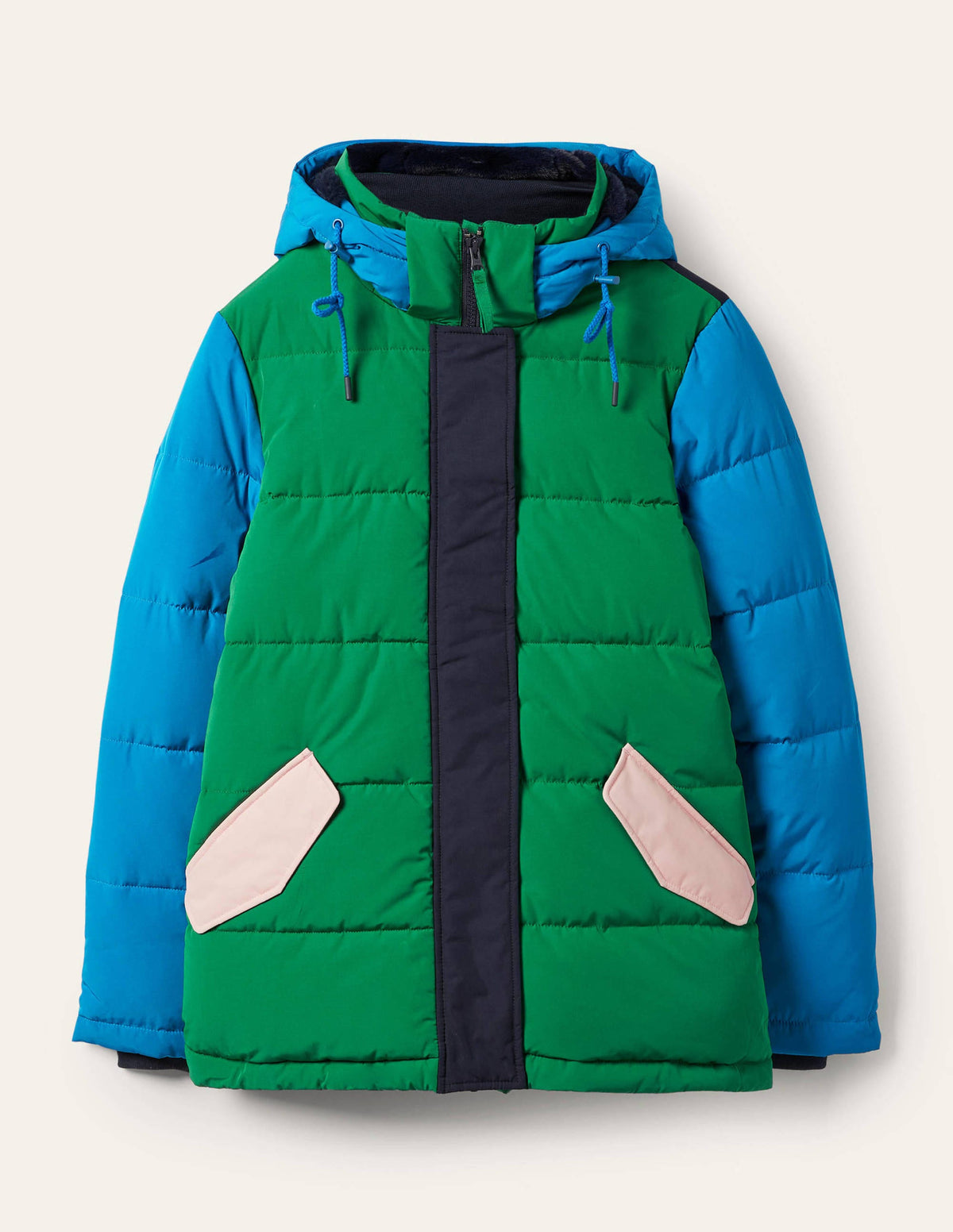 Brecon Puffer Coat-Irish Green/Atlantic Ocean - Image 5