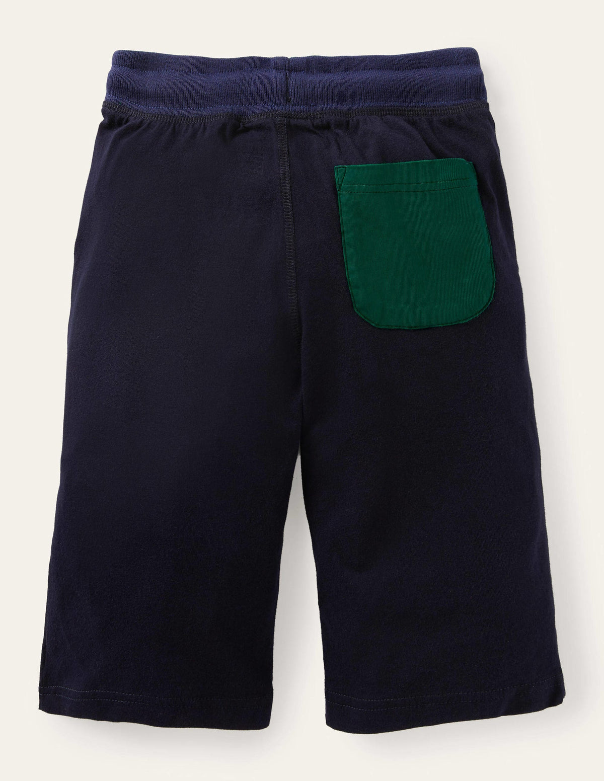 Baggy en jersey-Bleu marine universitaire-2