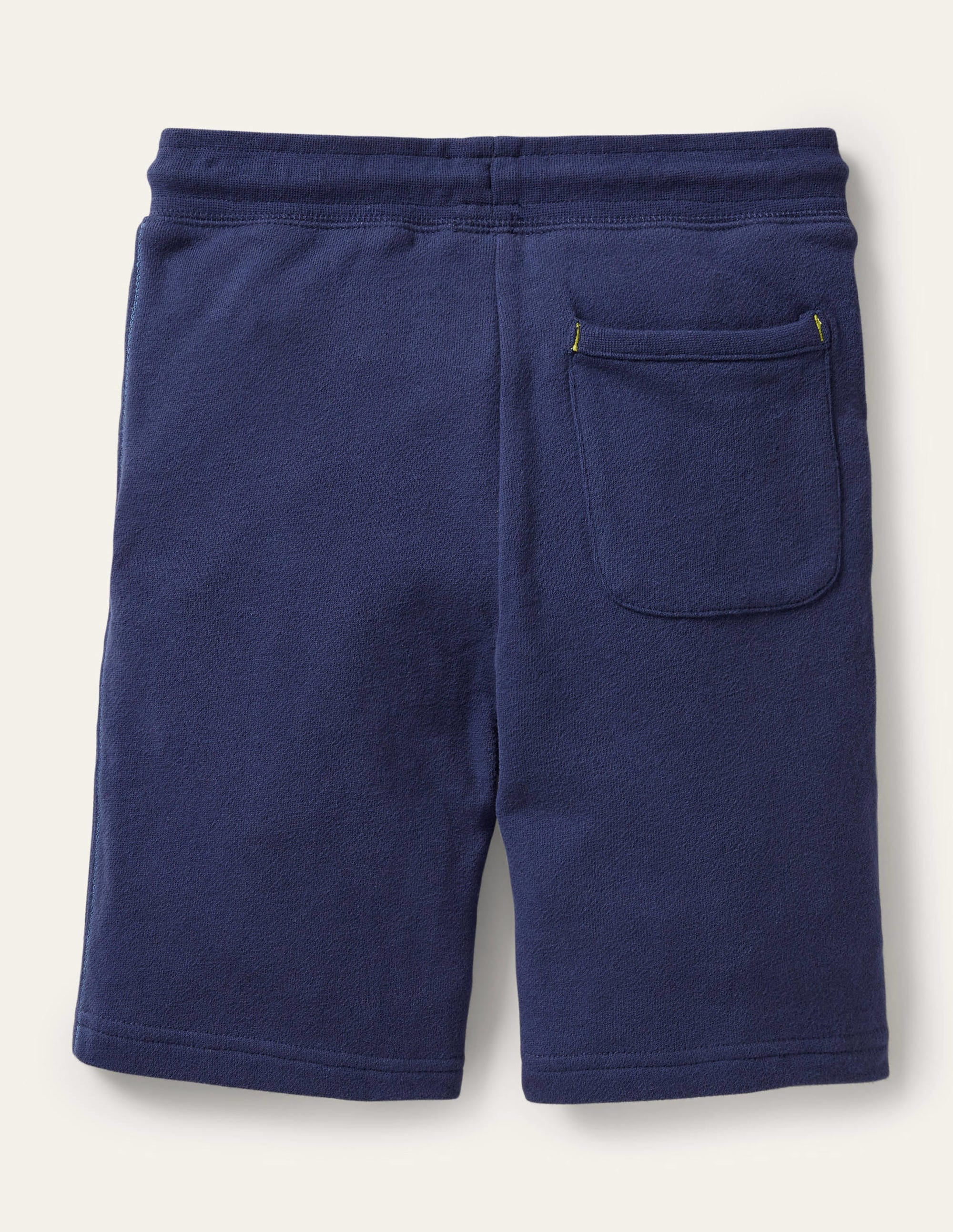 Basic-Sweatshorts-Aristocratic Blue/ Ivory Stripe - Image 2