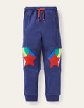 Warrior Knee Sweatpants-Starboard Blue Star Knee