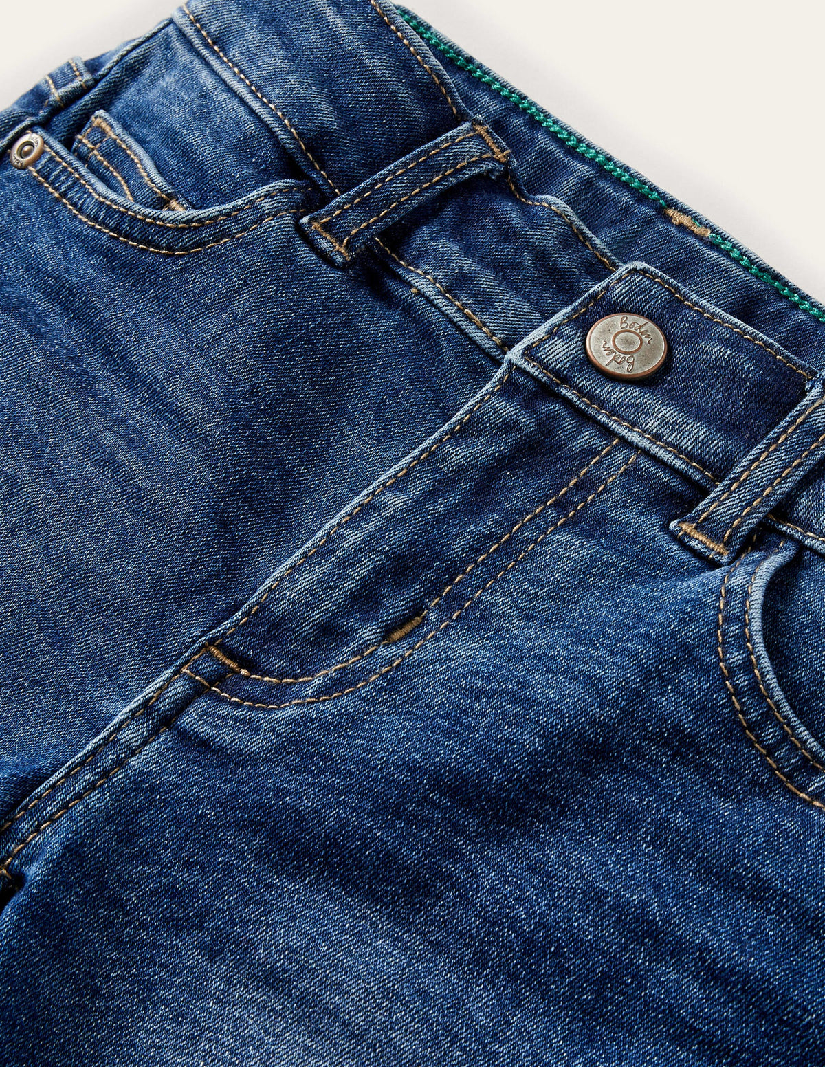 Denimshorts mit Adventure-Flex-Mittleres Vintageblau-3