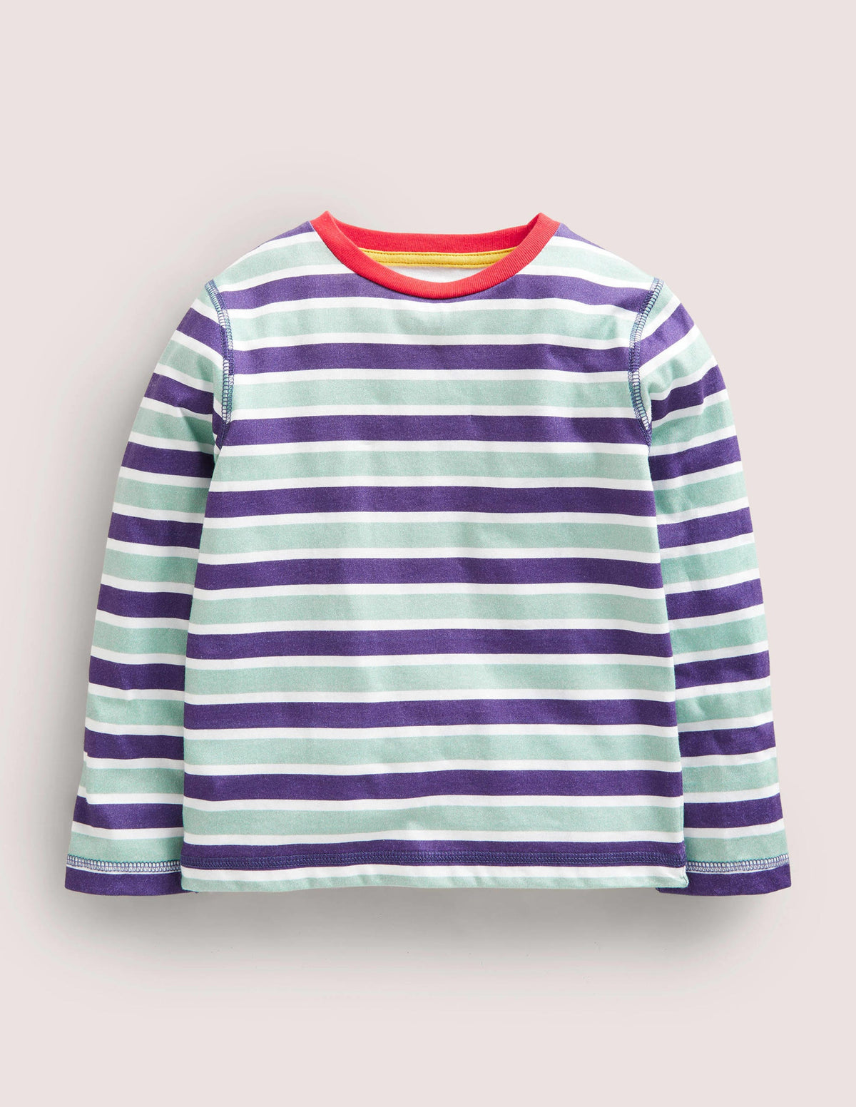 Supersoft Long-sleeved T-shirt-Starboard Blue/Green-1