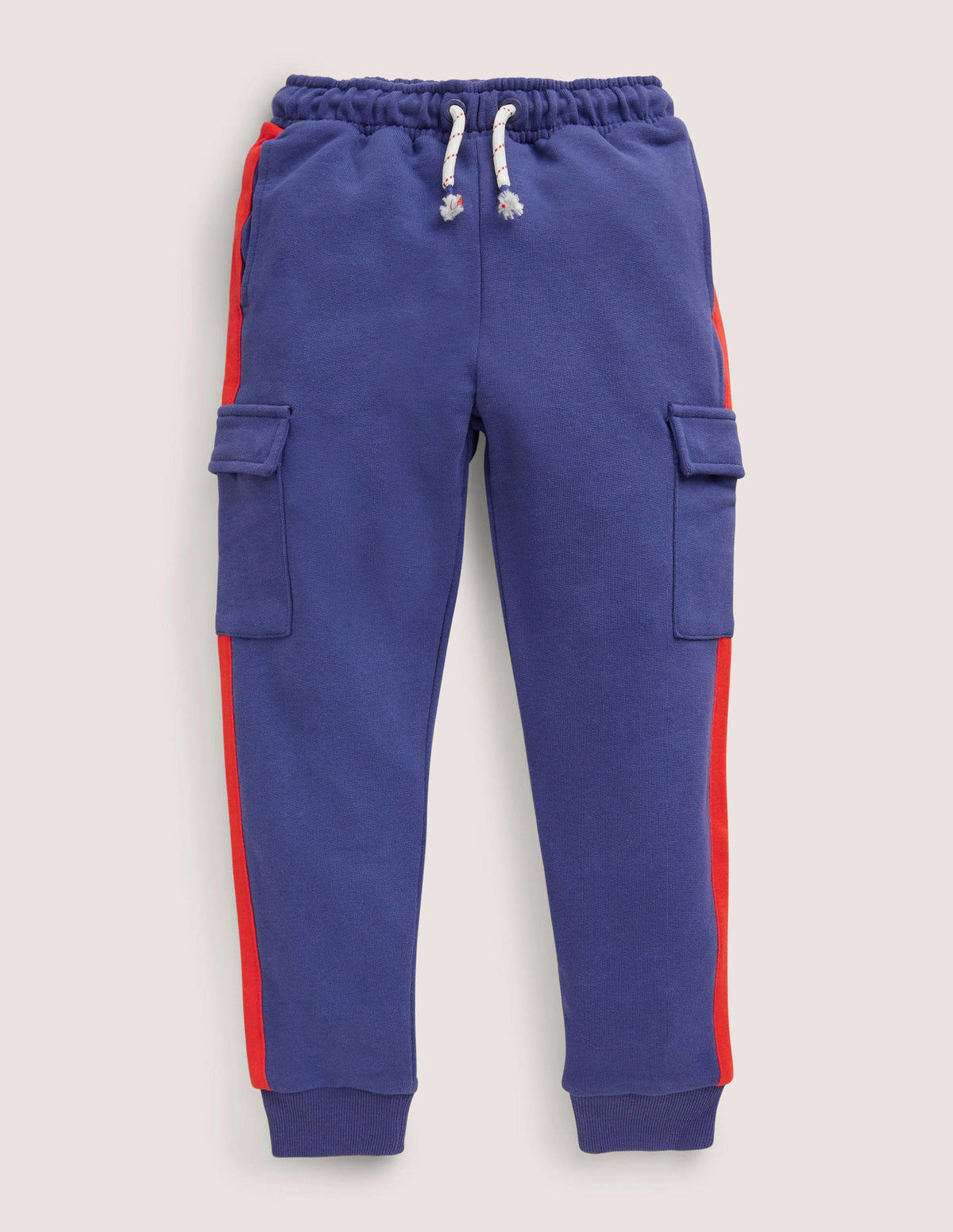 Cargo-Jogginghose aus Jersey-Segelblau - Image 1
