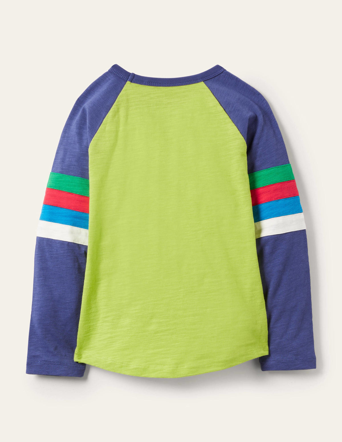 Raglan T-Shirt-Maximillion Yellow/Blue - Image 2