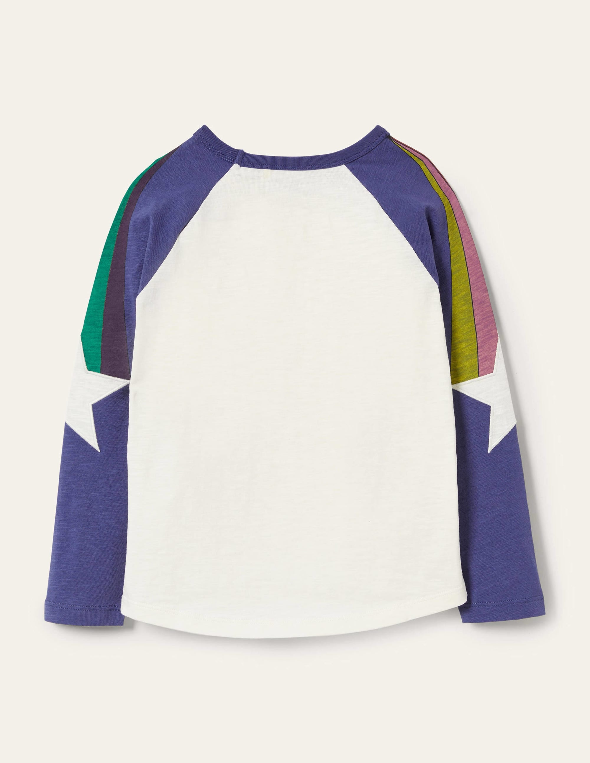 Raglan T-Shirt-Ivory Zoom Stars - Image 2