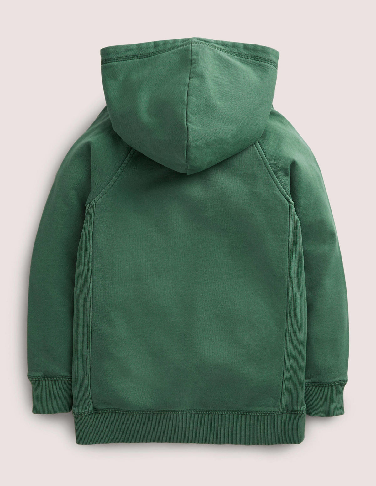 Sweat à capuche teint en pièce-Vert trekking - Image 2
