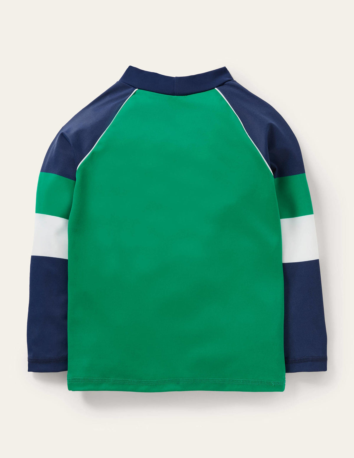 Badeshirt-Kleeblattgrün/Schuluniform-Navy - Image 2