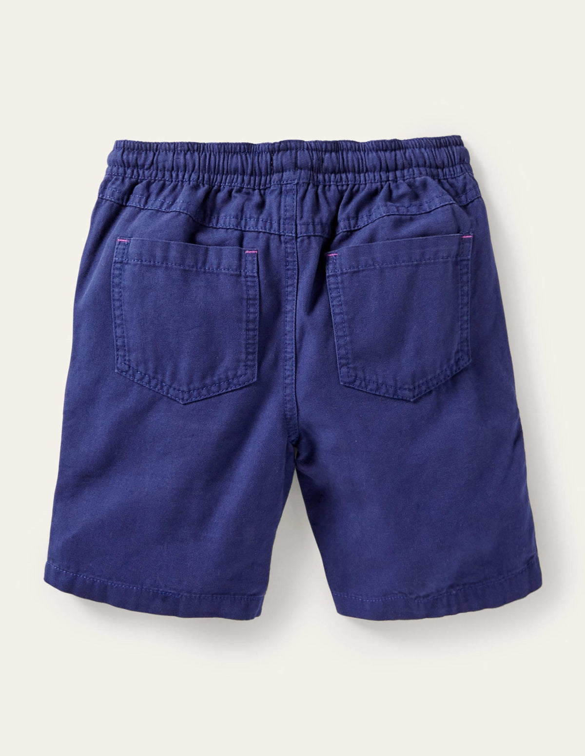 Shorts zum Hineinschlüpfen mit Kordelzug-Schuluniform-Navy-2