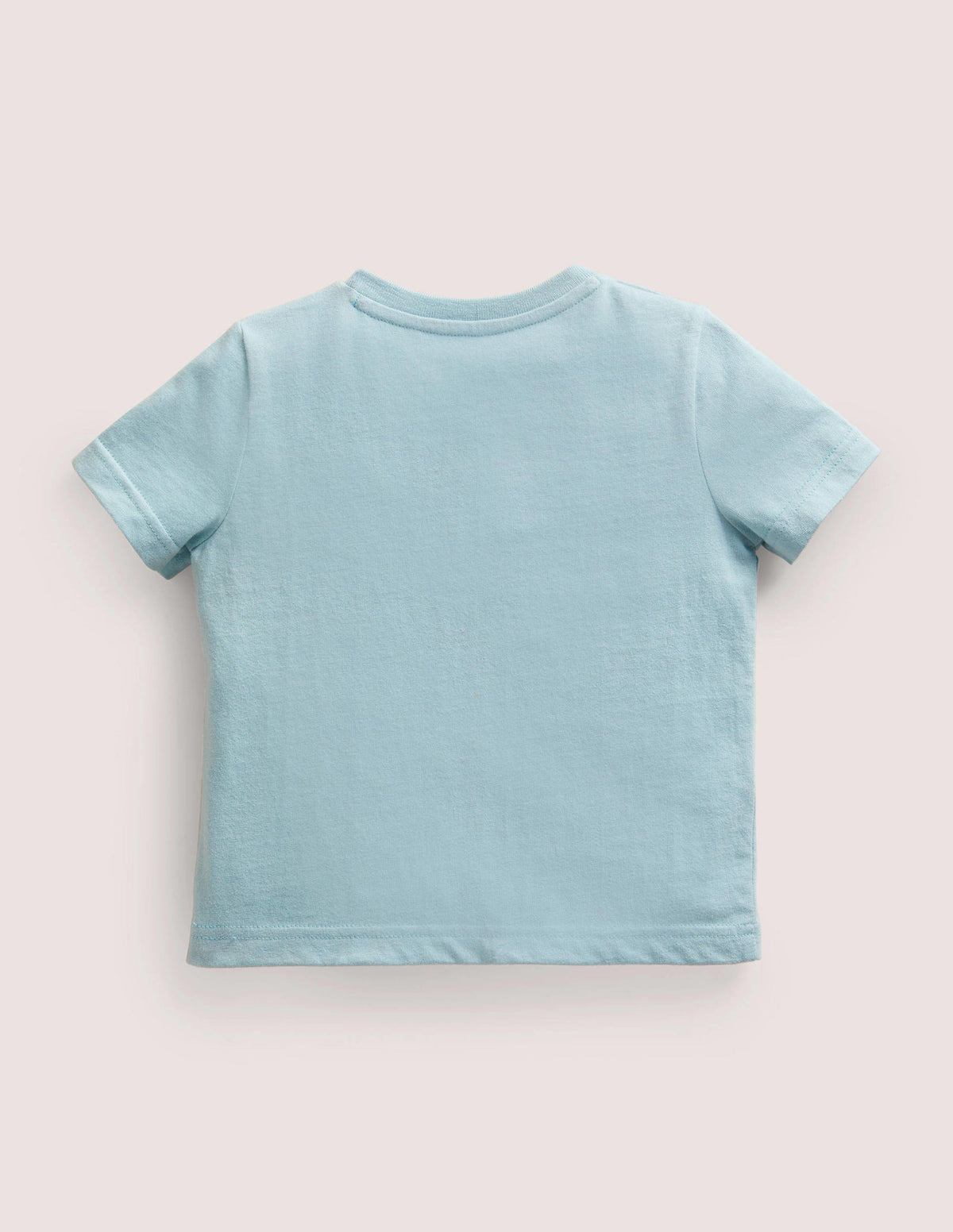 Oberteil mit Geburtstags-Applikation-Mineralblau, Zahl Eins-2