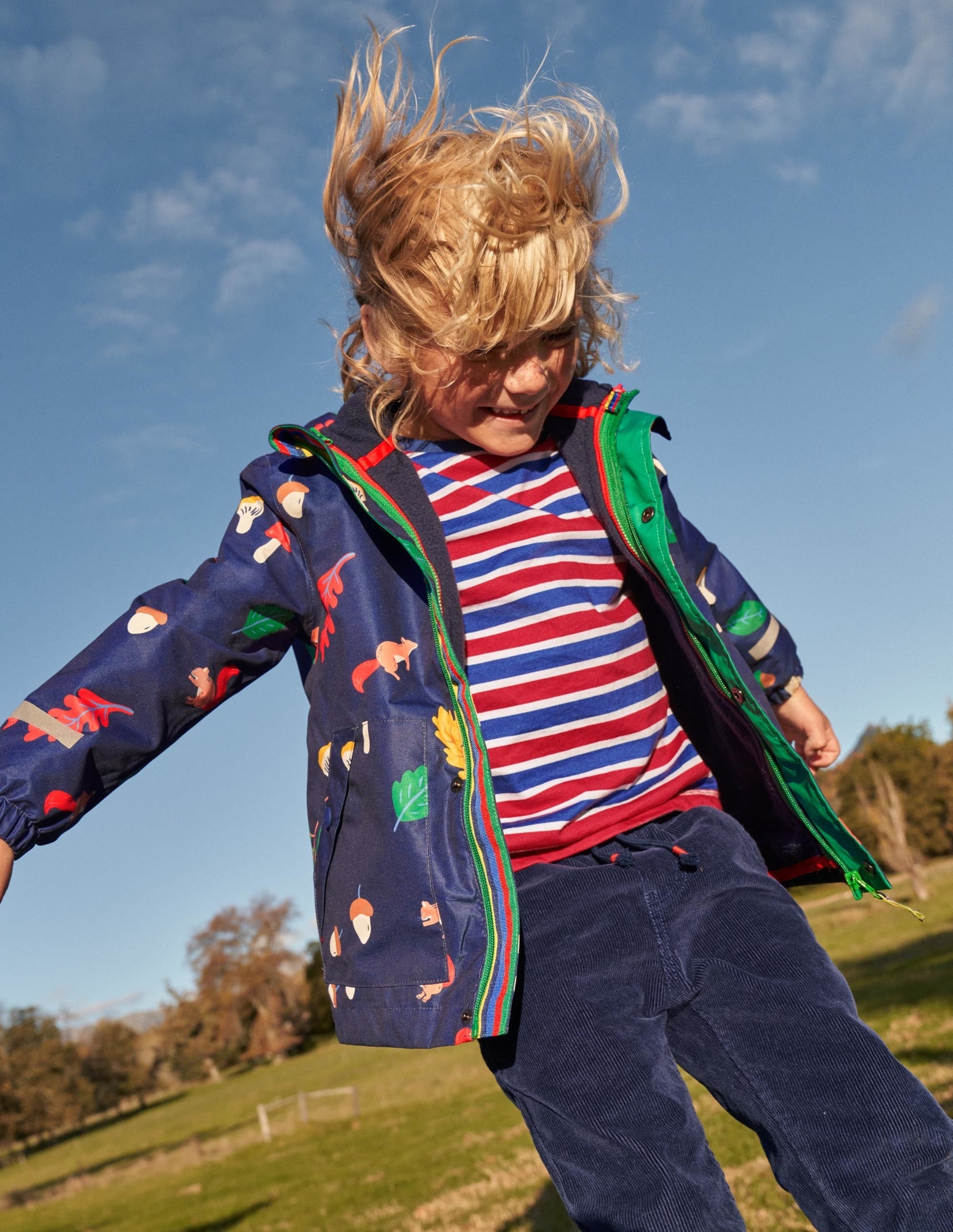 3-in-1 Waterproof Jacket-Starboard Navy Woodland-7