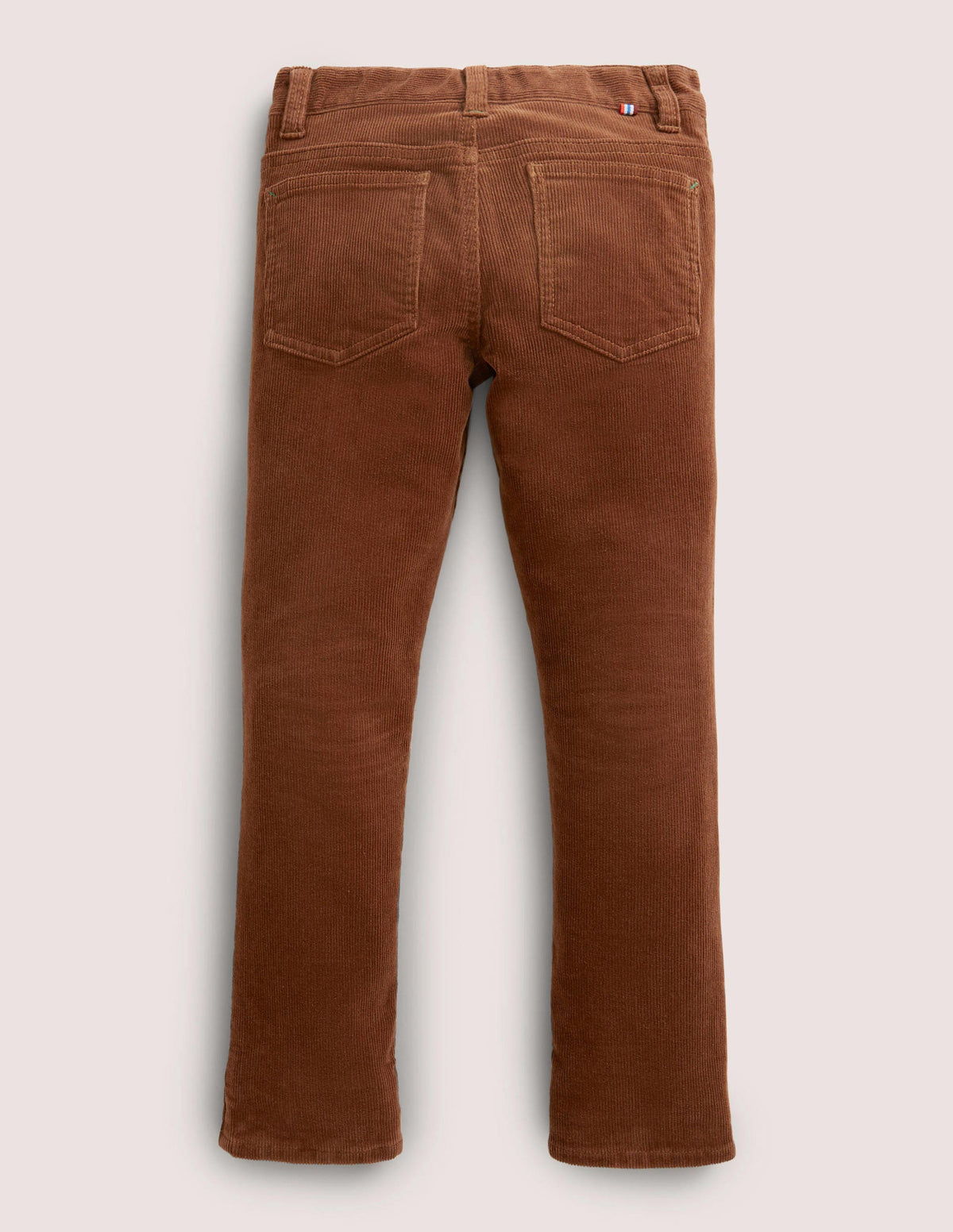 Schmal geschnittene Cord-Jeans mit Stretch-Karamellbonbonbraun - Image 2