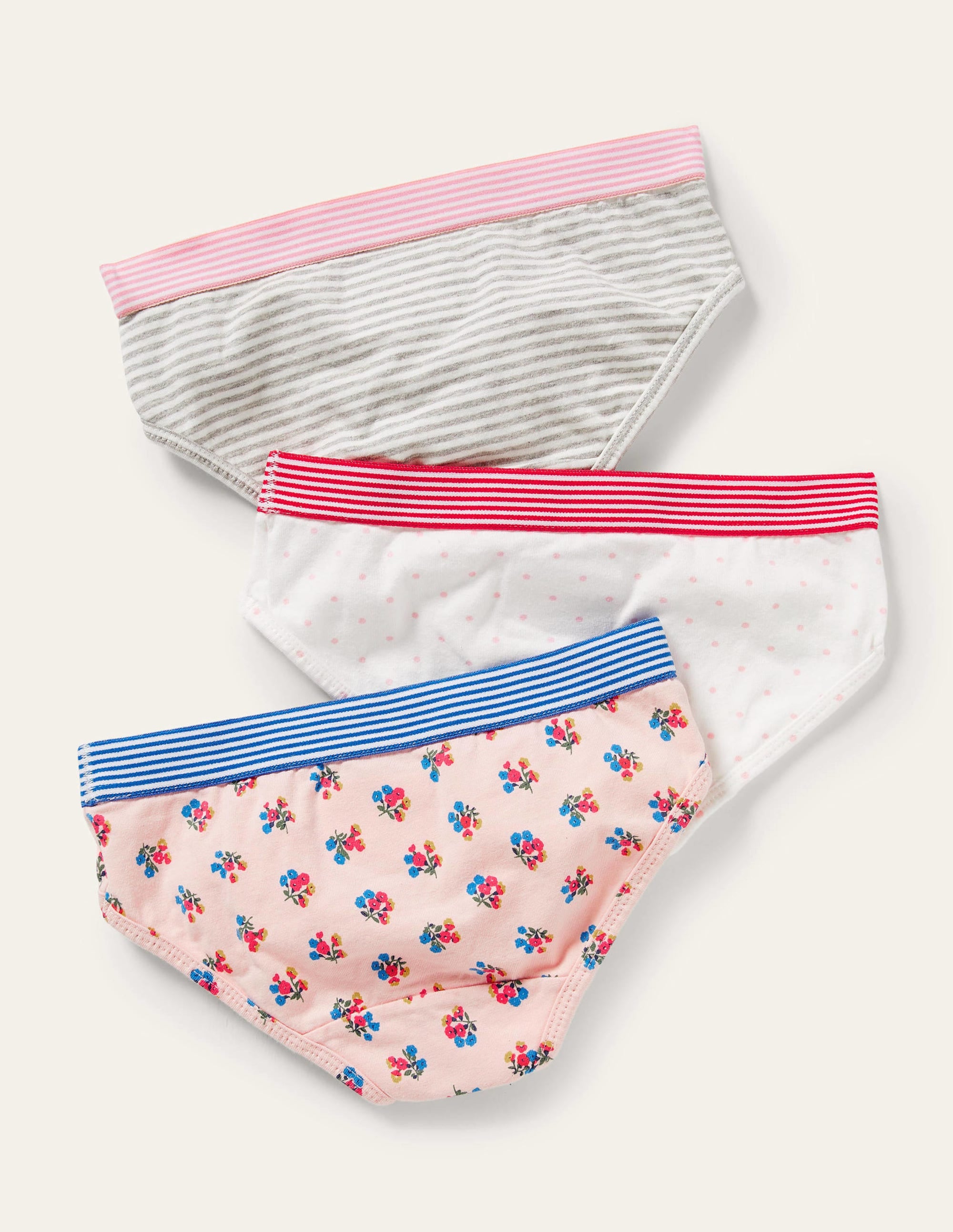 3 culottes-Motif floral rose - Image 2