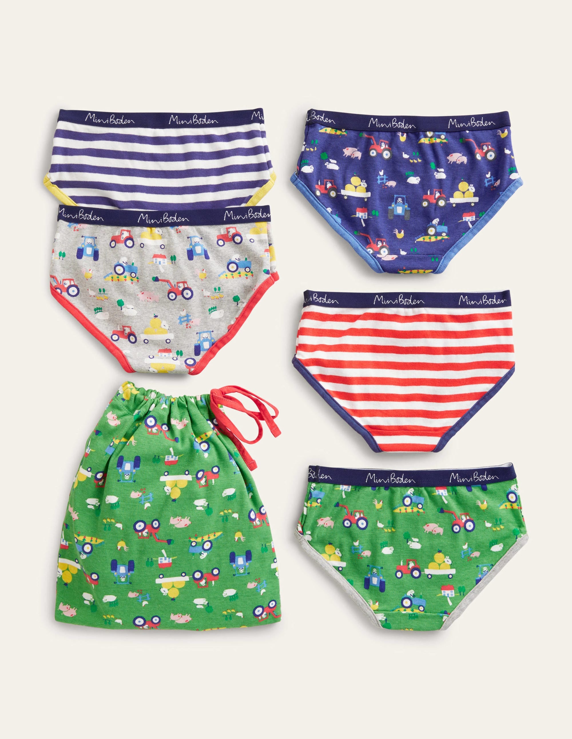 5 slips-Motif ferme multi - Image 2