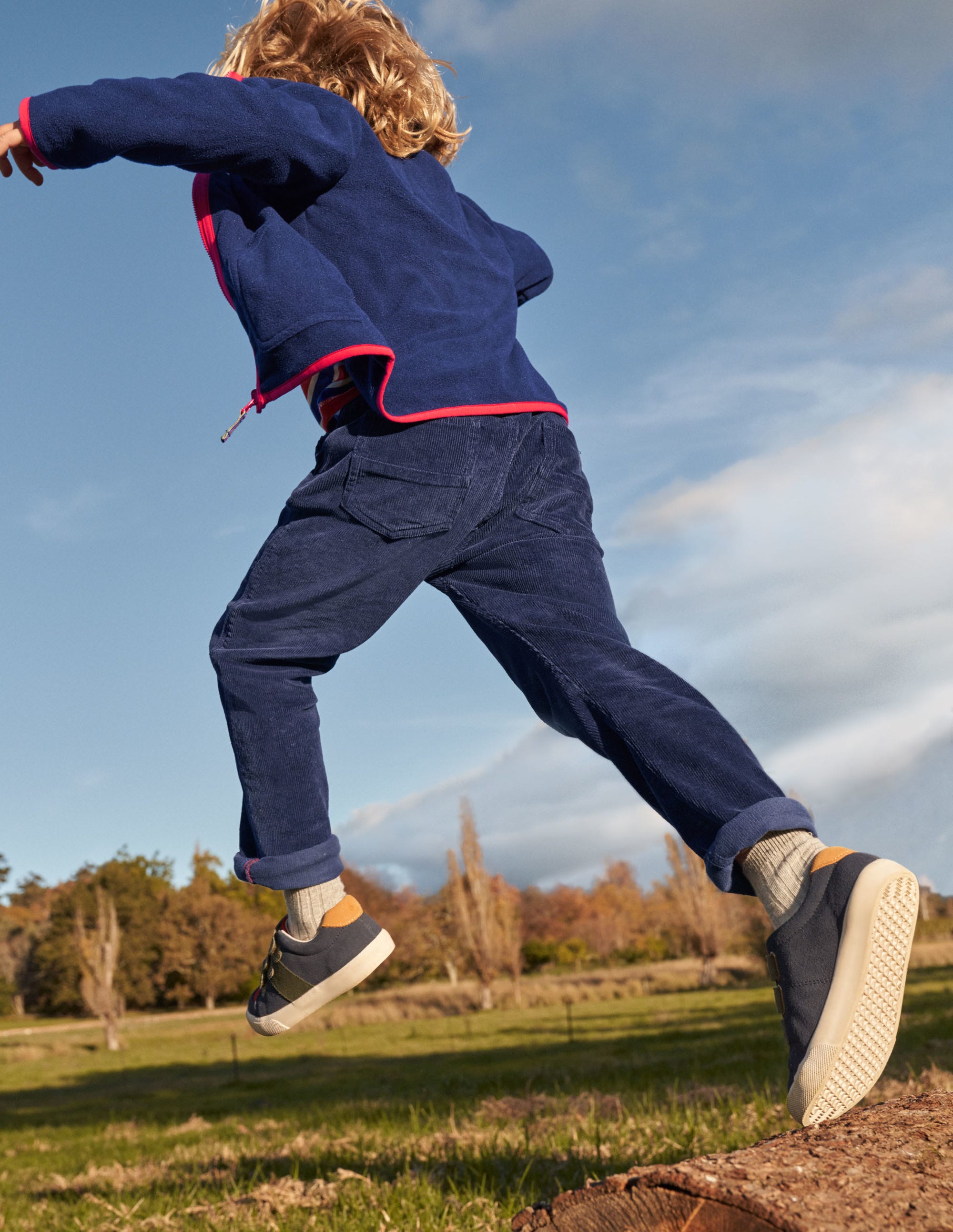 Niedrige Sneaker aus Leder-Bunt, Blockfarben - Image 5