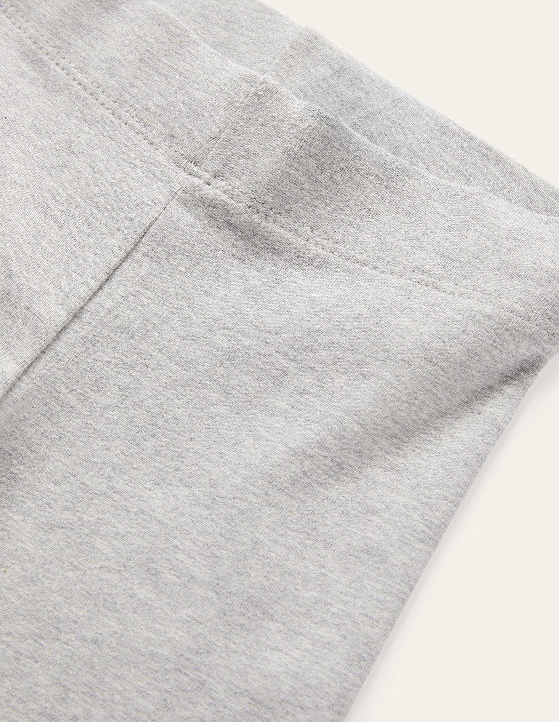 Einfarbige bequeme Leggings-Grau Meliert-3
