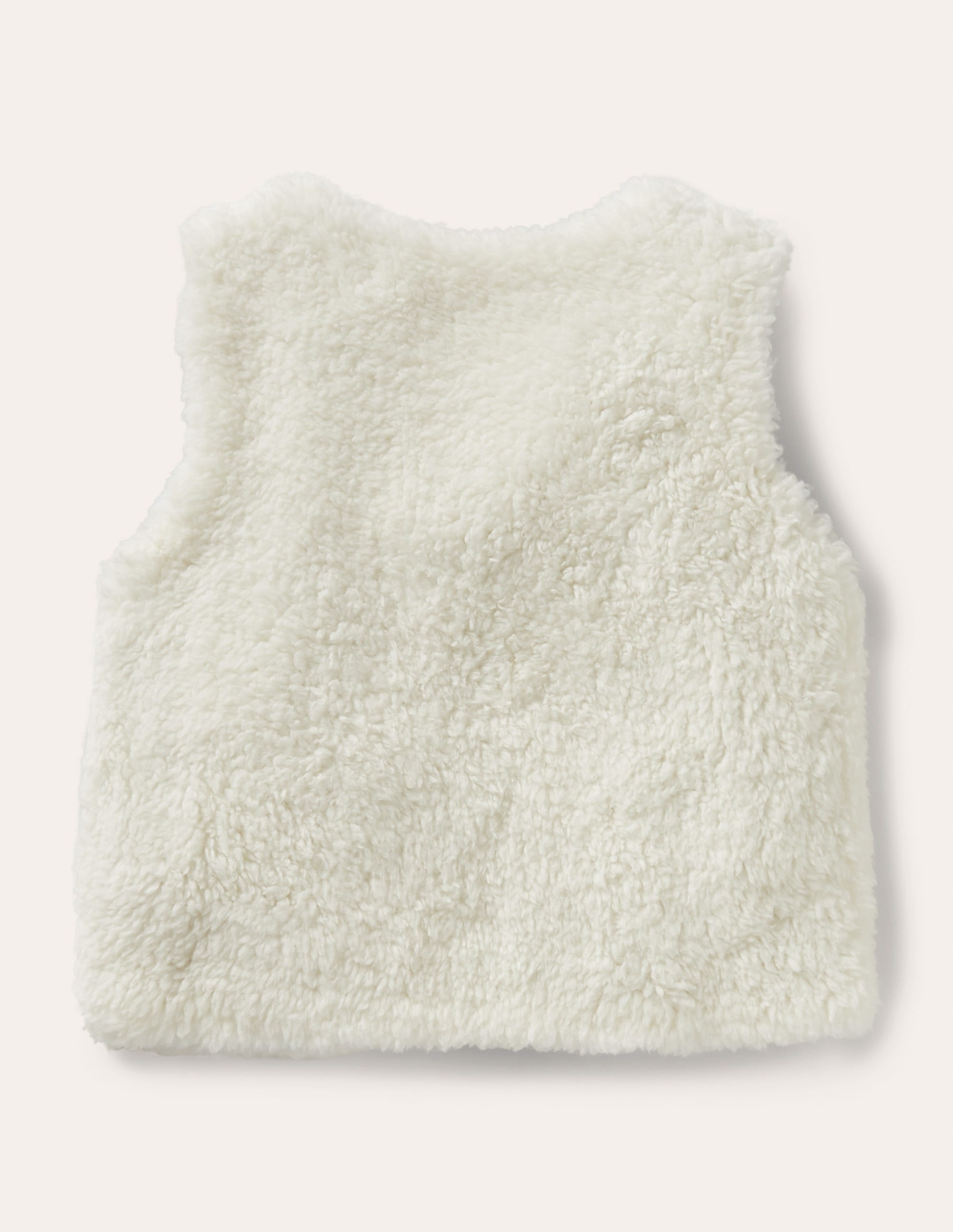 Bequeme Weste mit Taschenapplikation-Naturweiß - Image 2