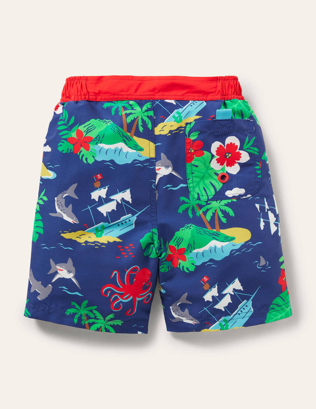 Board Shorts-Starboard Swim Surf Floral - Image 2