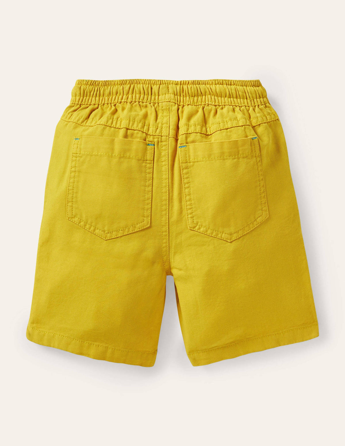 Shorts zum Hineinschlüpfen mit Kordelzug-Narzissengelb-2
