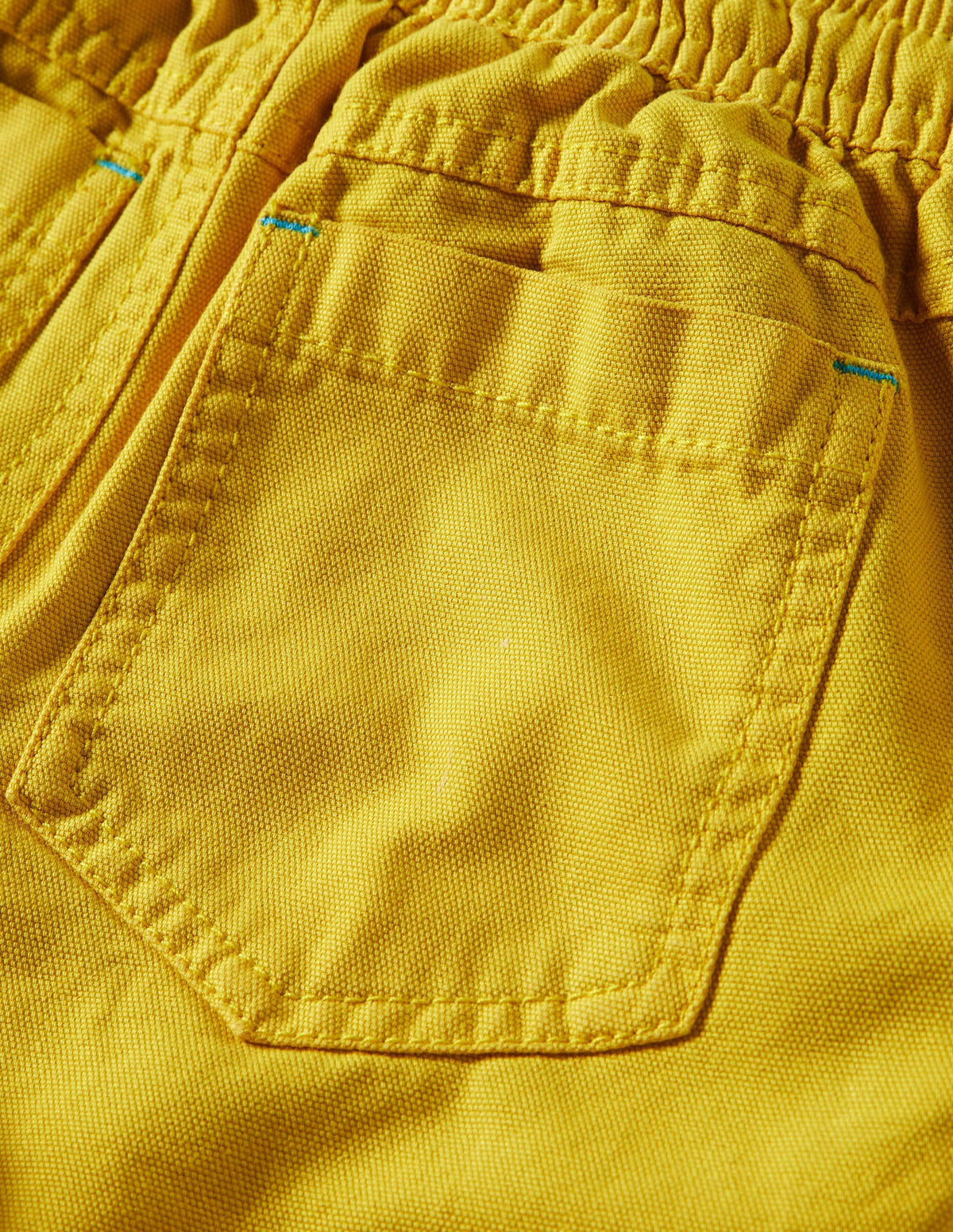 Shorts zum Hineinschlüpfen mit Kordelzug-Narzissengelb-3