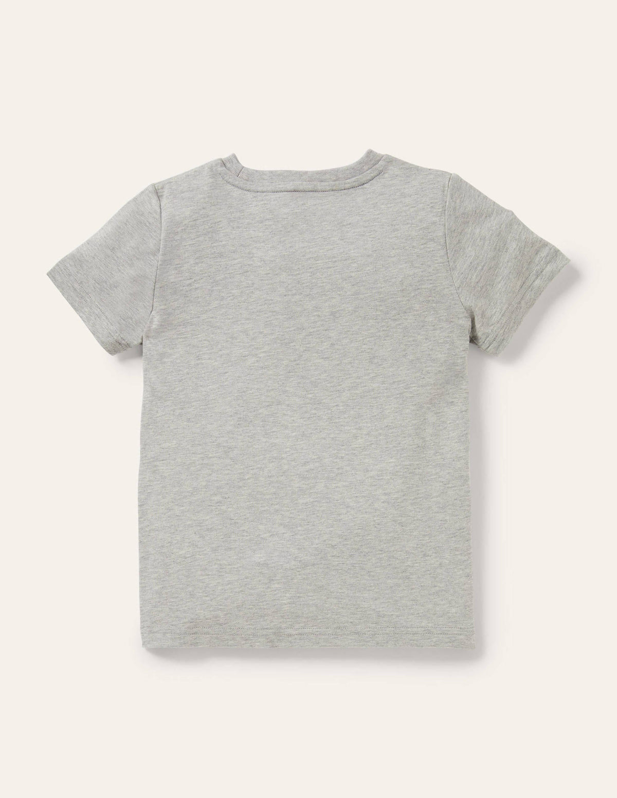 T-shirt phosphorescent-Animaux marins gris chiné - Image 2