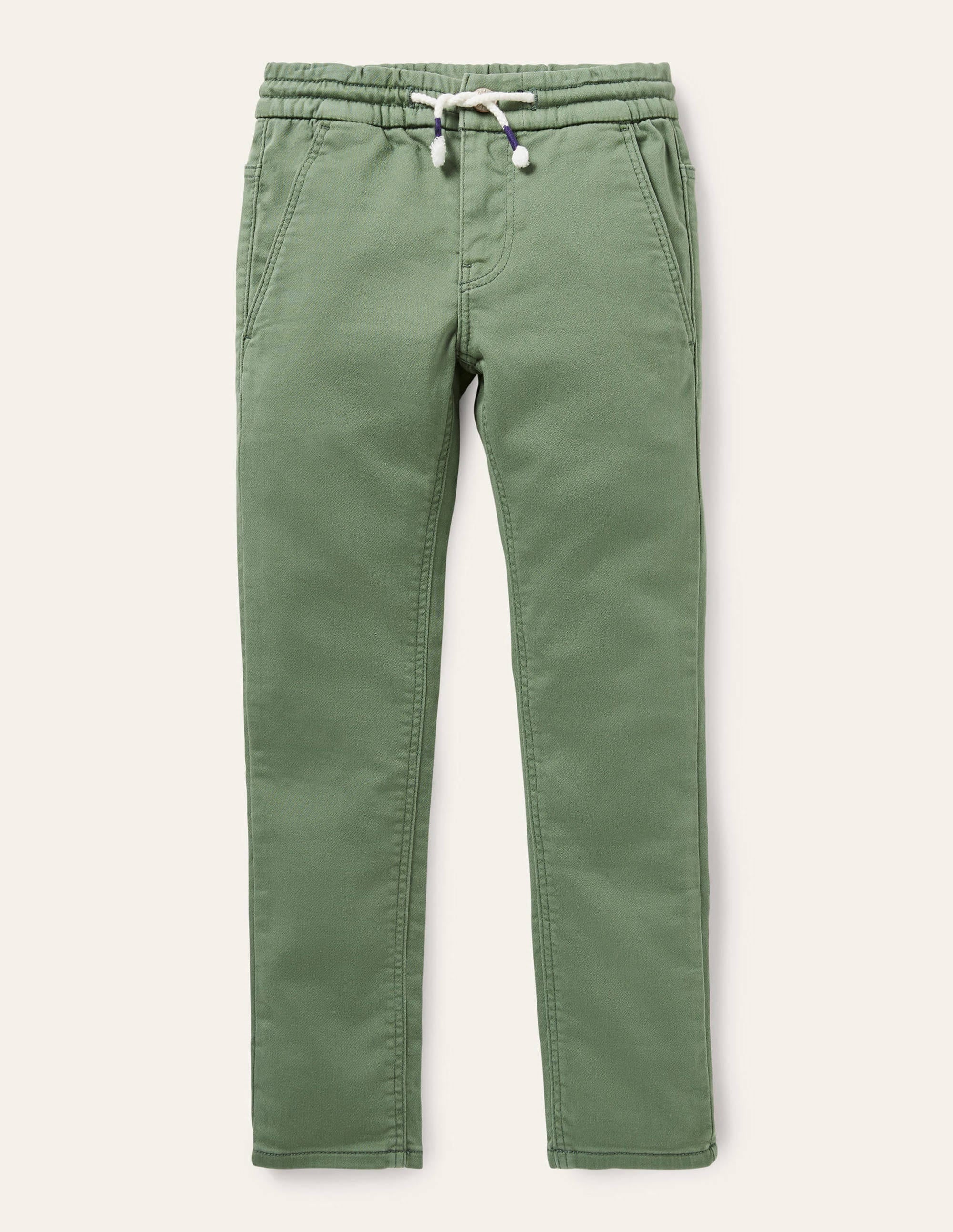 Jersey Skinny Jeans-Rosemary Green - Image 1