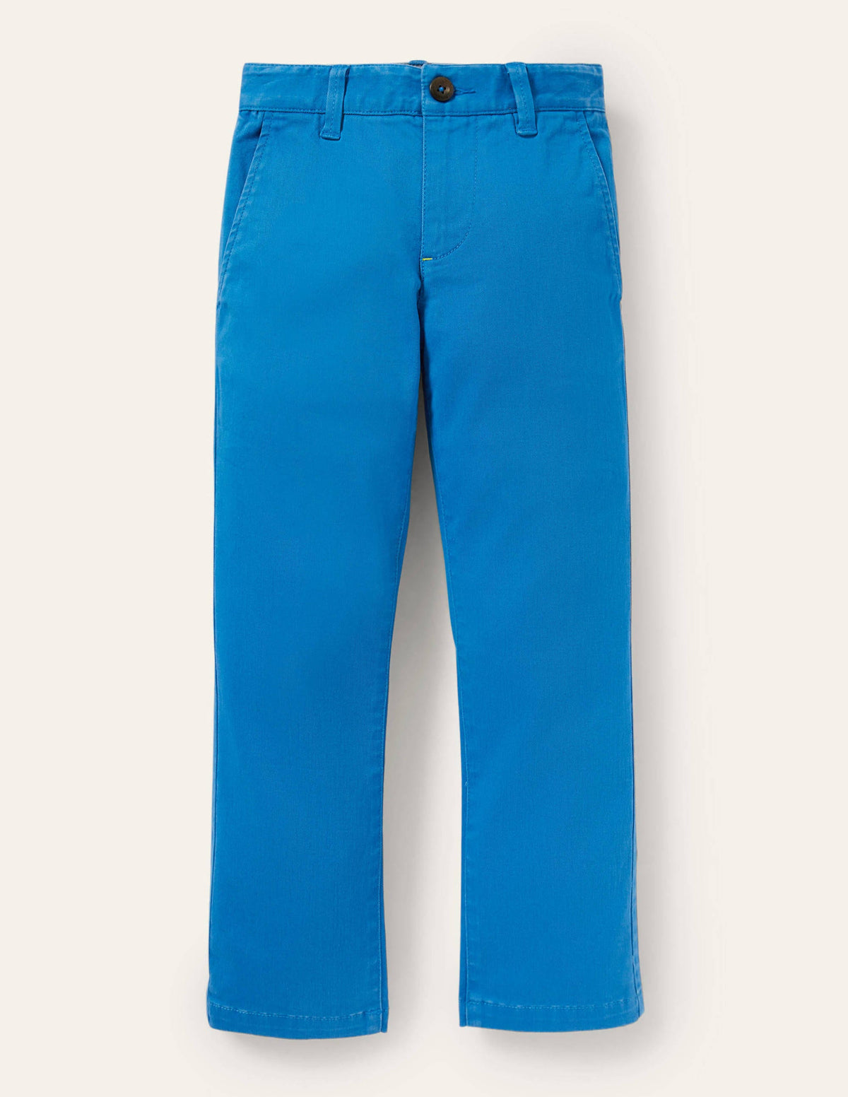 Chinohose mit Stretchanteil-Strahlendes Marineblau - Image 1