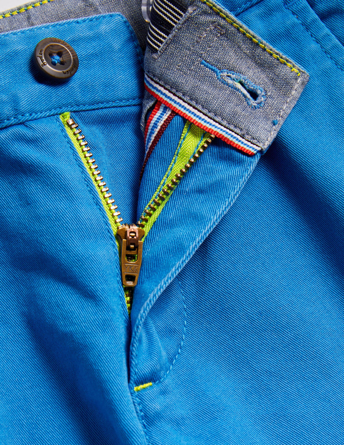Chinohose mit Stretchanteil-Strahlendes Marineblau - Image 3