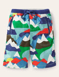 Adventure Shorts-Multi Mountain Camo
