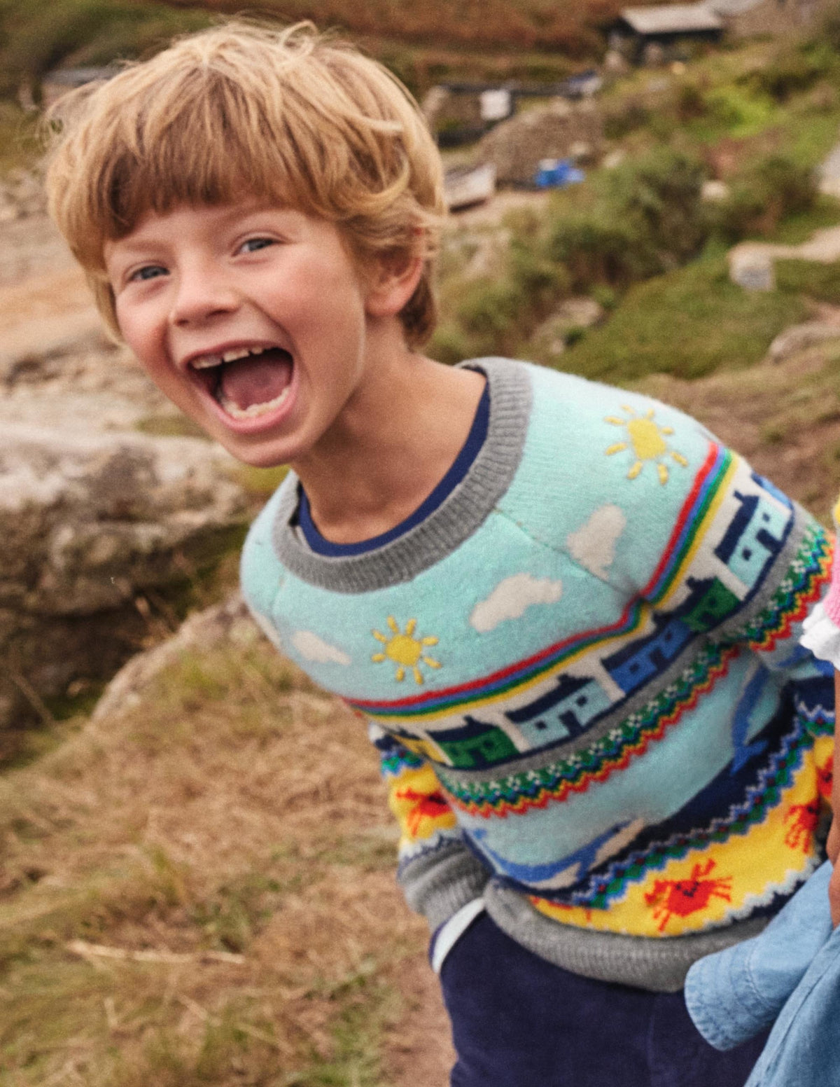 Fair-Isle-Pullover mit Meeresmotiv-Wale/Fair-Isle-Muster - Image 4